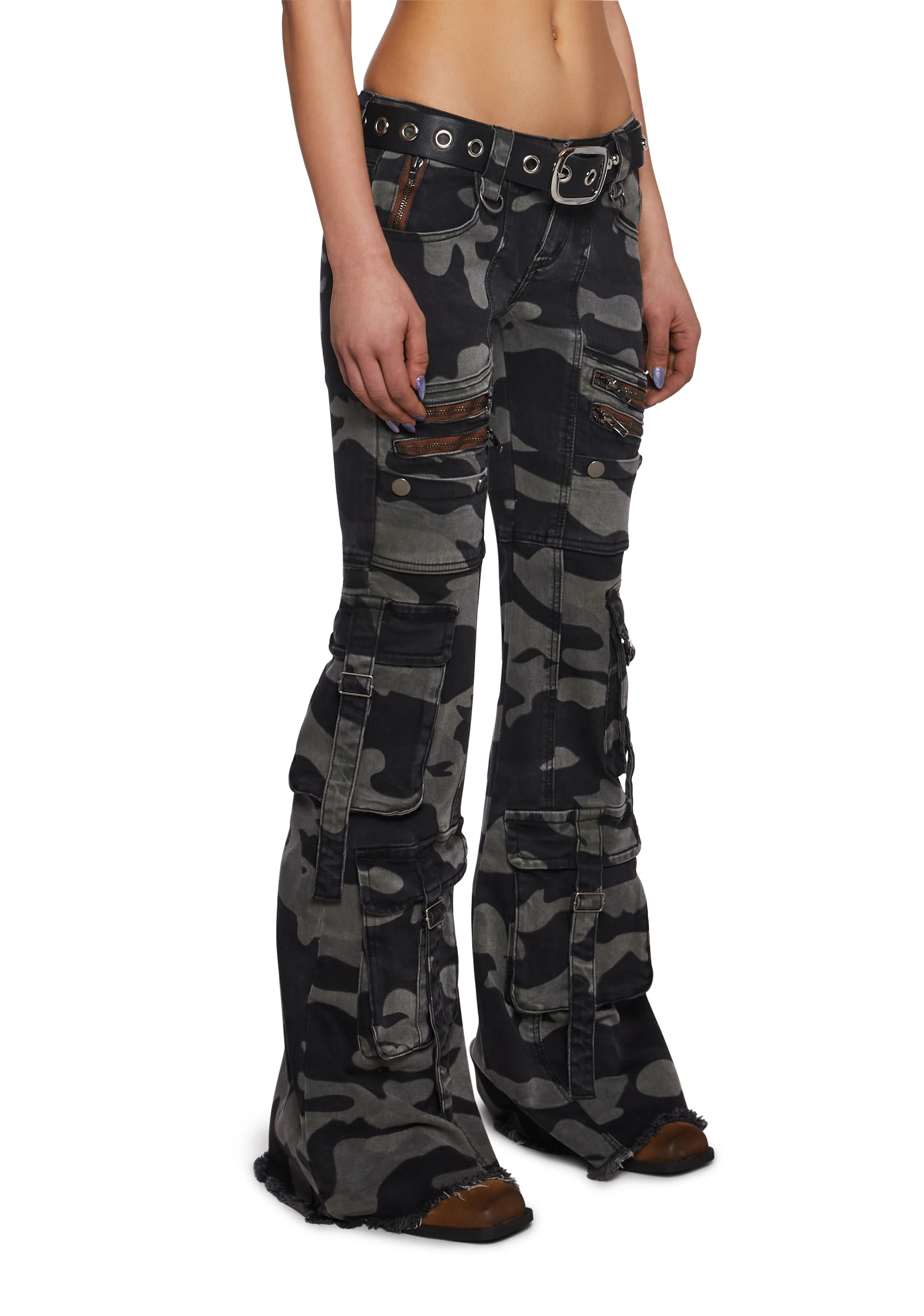 Aurora Cargo Jeans - Camo - Image 3