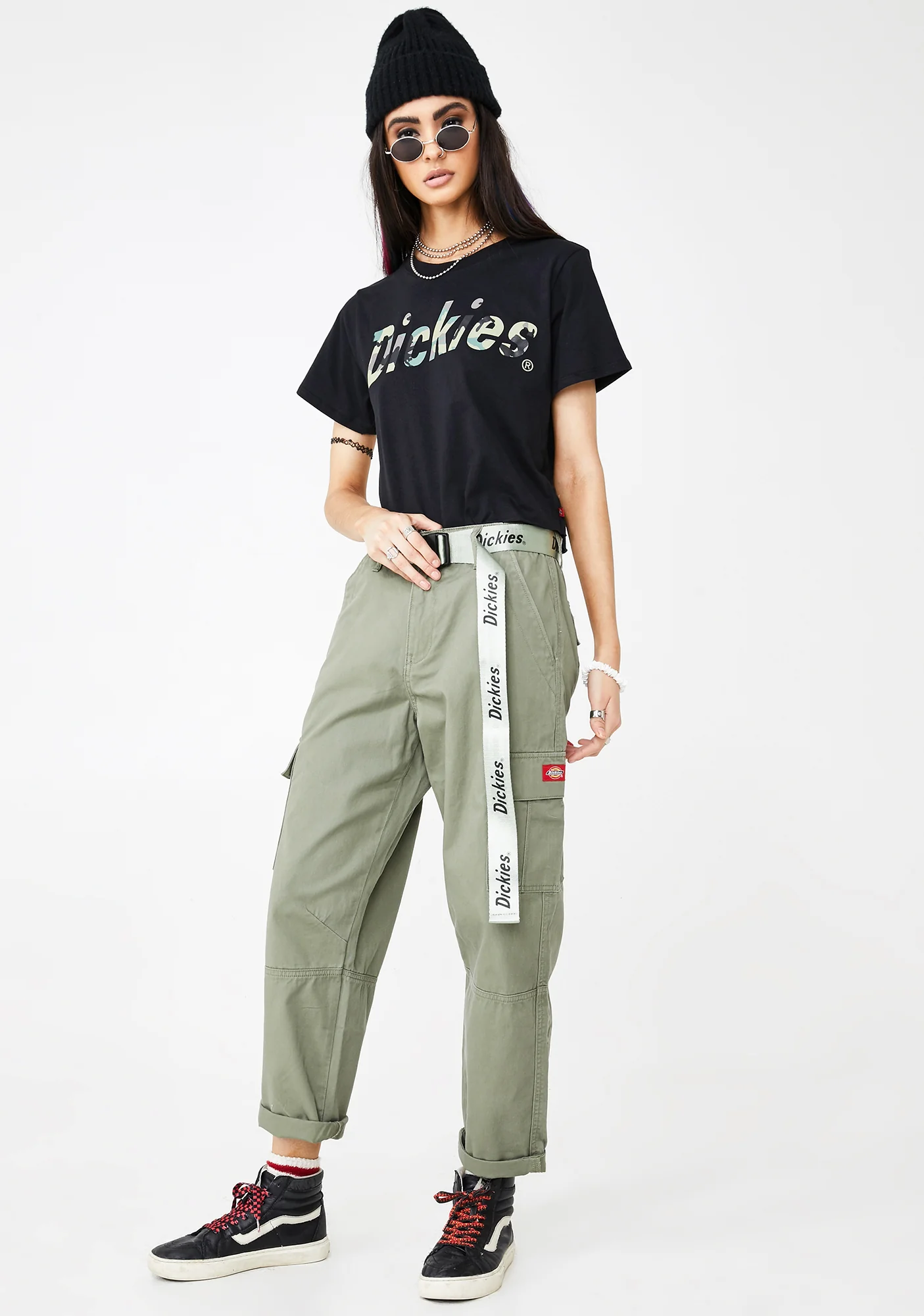 Camo Crop Tee - Image 3
