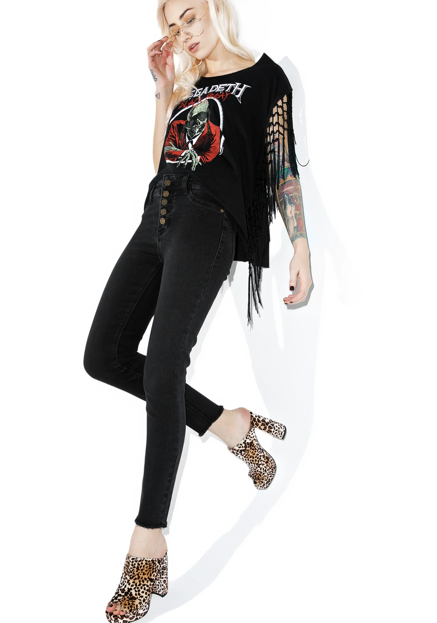 Campbell Cropped Skinny Jeans - Image 2