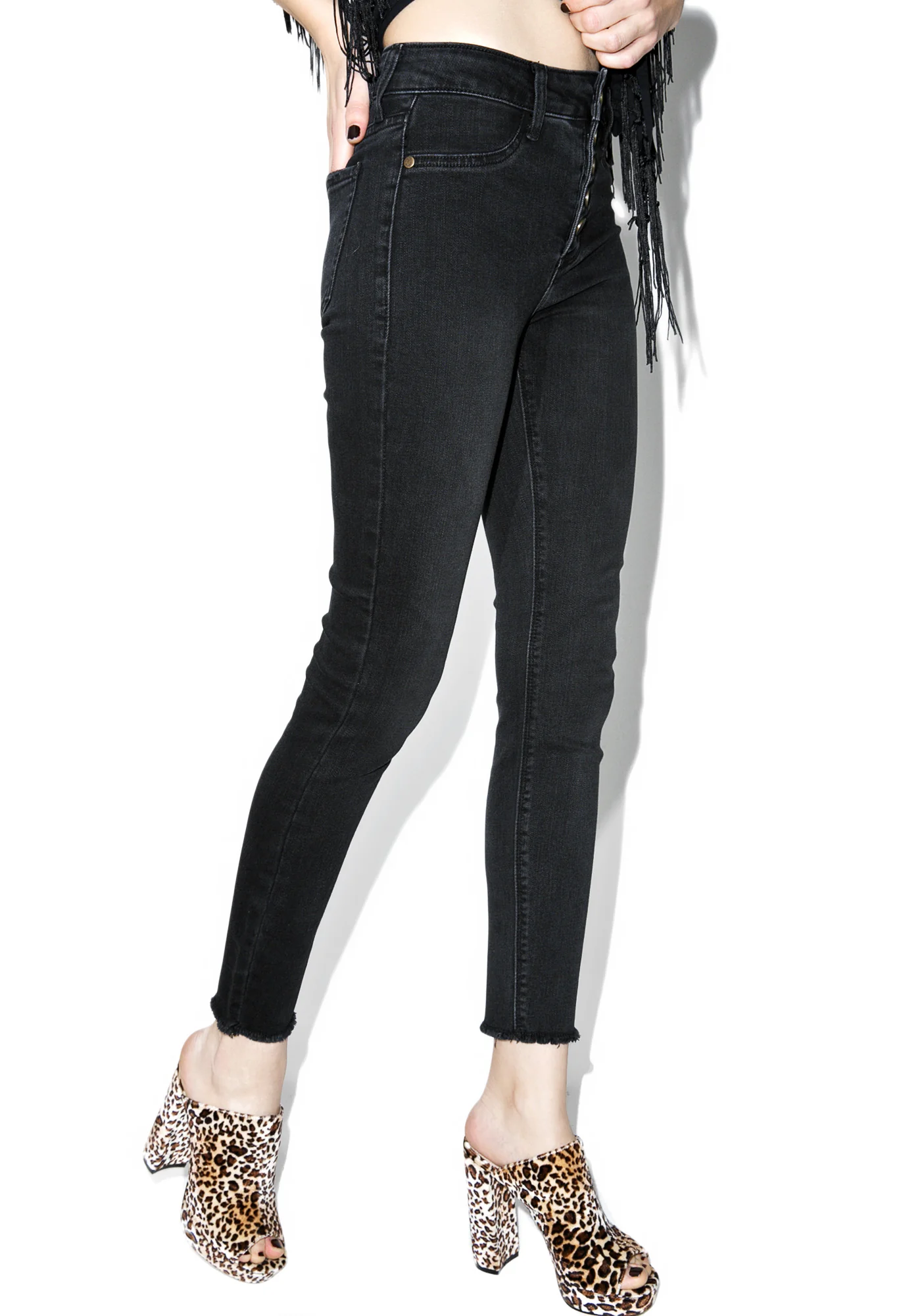 Campbell Cropped Skinny Jeans - Image 3