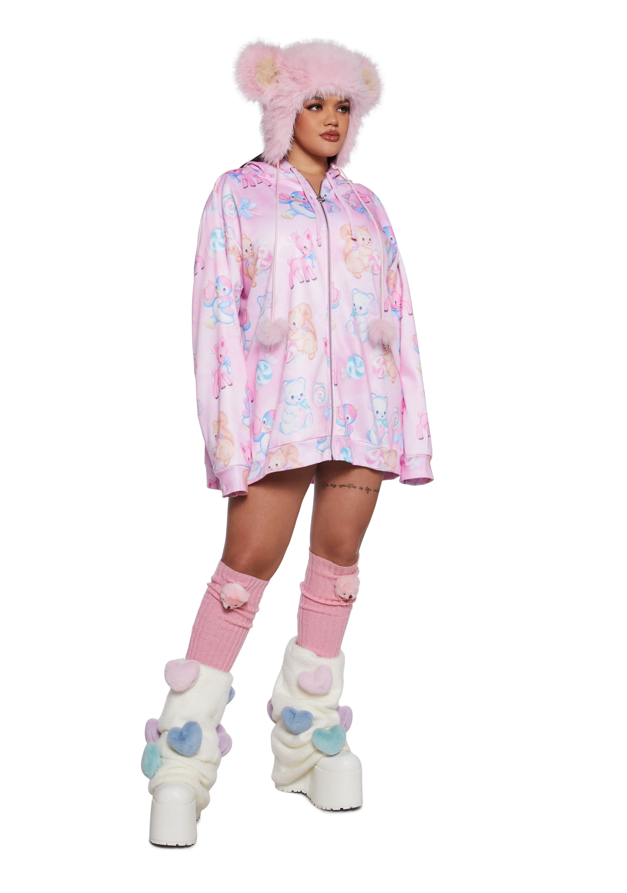 Candy Cravers Fleece Hoodie - Image 10