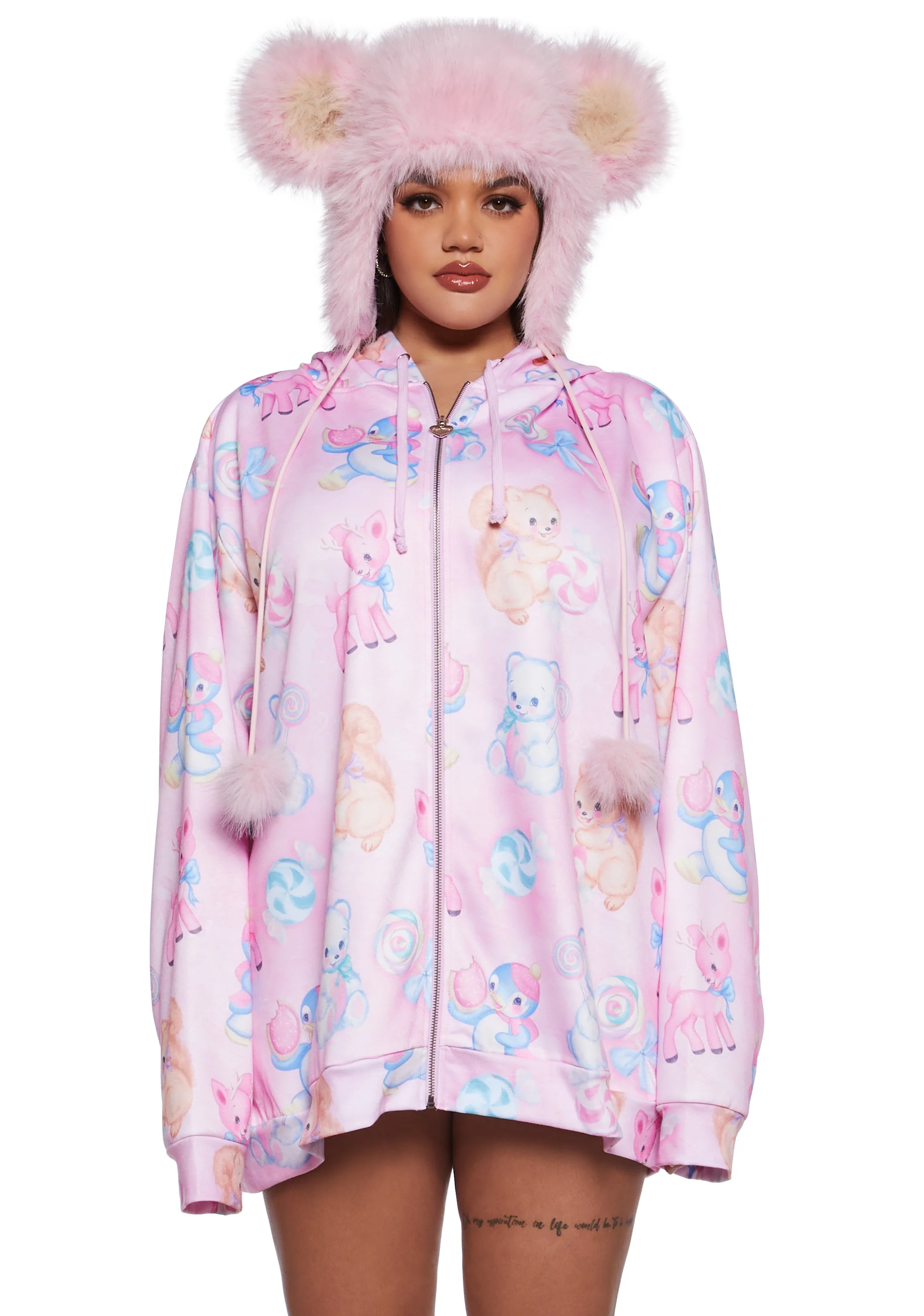 Candy Cravers Fleece Hoodie - Image 2