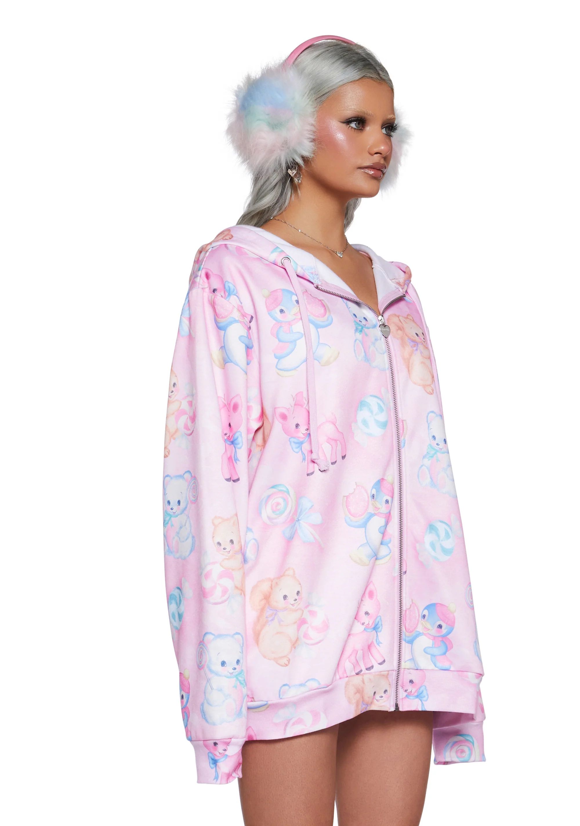 Candy Cravers Fleece Hoodie - Image 3
