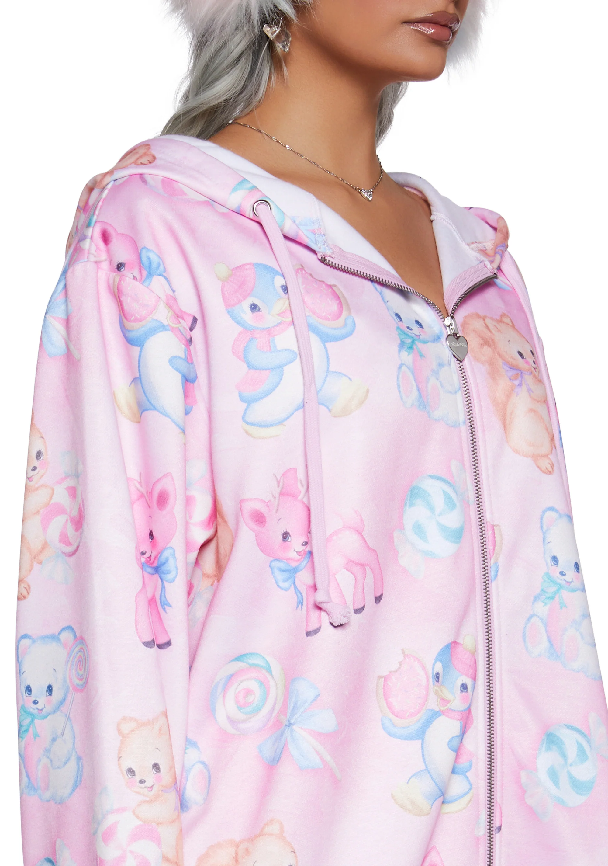 Candy Cravers Fleece Hoodie - Image 5