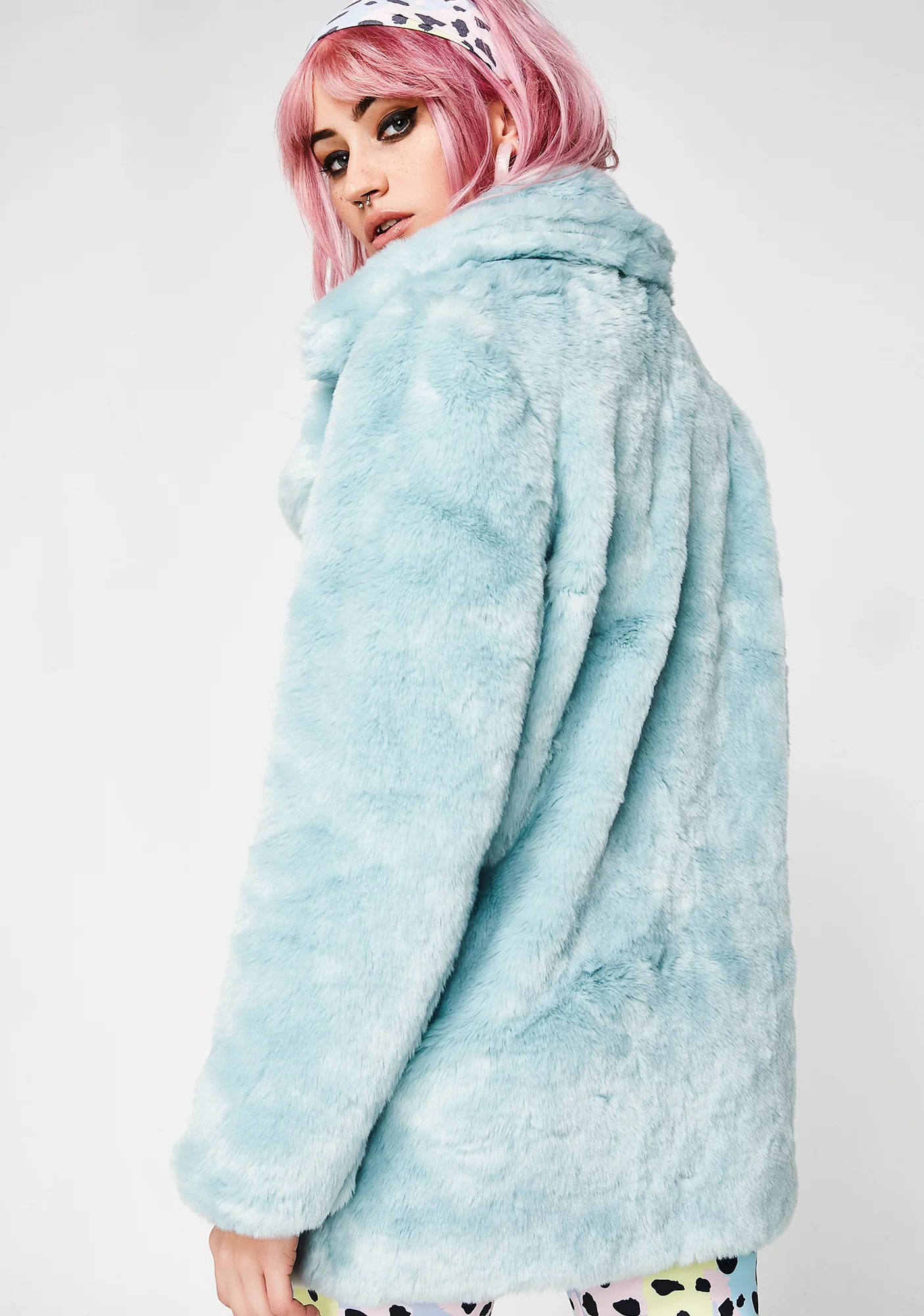 Candy Craving Faux Fur Coat - Image 2