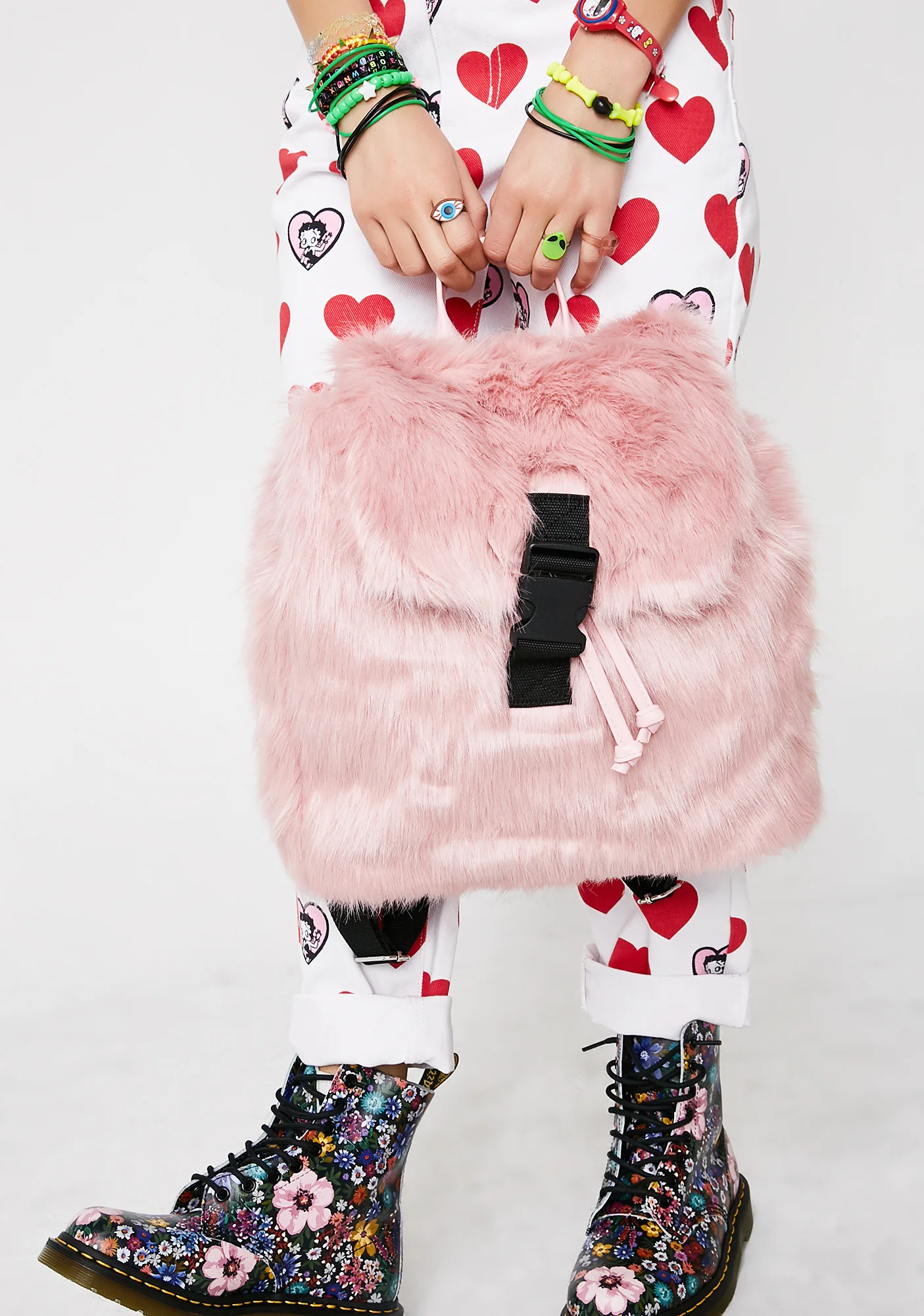 Candy Fur Backpack - Image 3