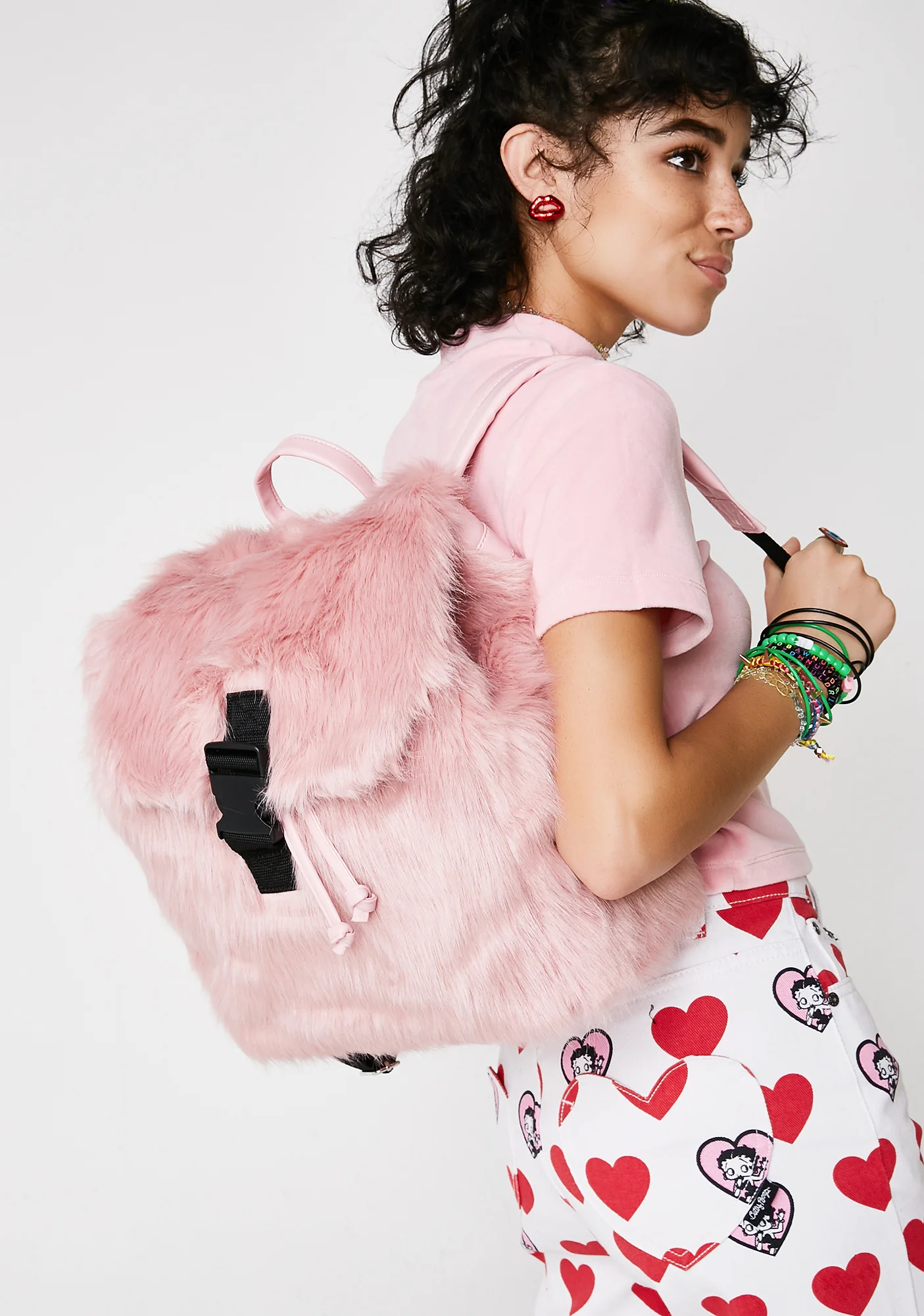 Candy Fur Backpack - Image 5