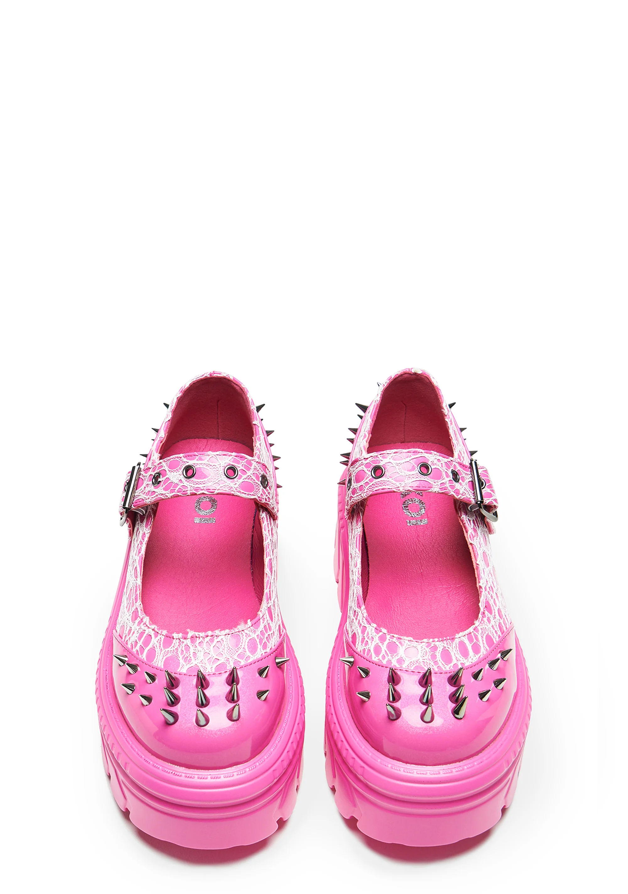Candyfloss Demon Spiked Stomper Mary Janes - Image 3