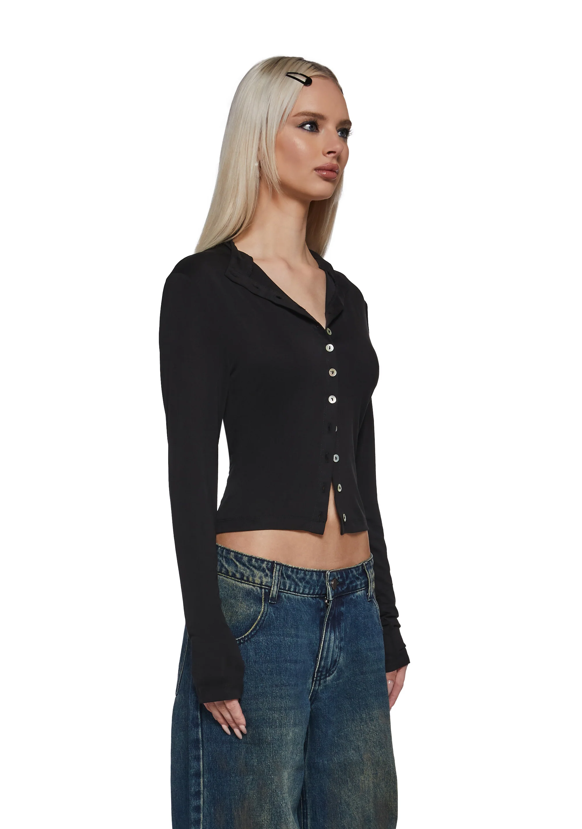 Glowy Knit Cardigan - Image 3