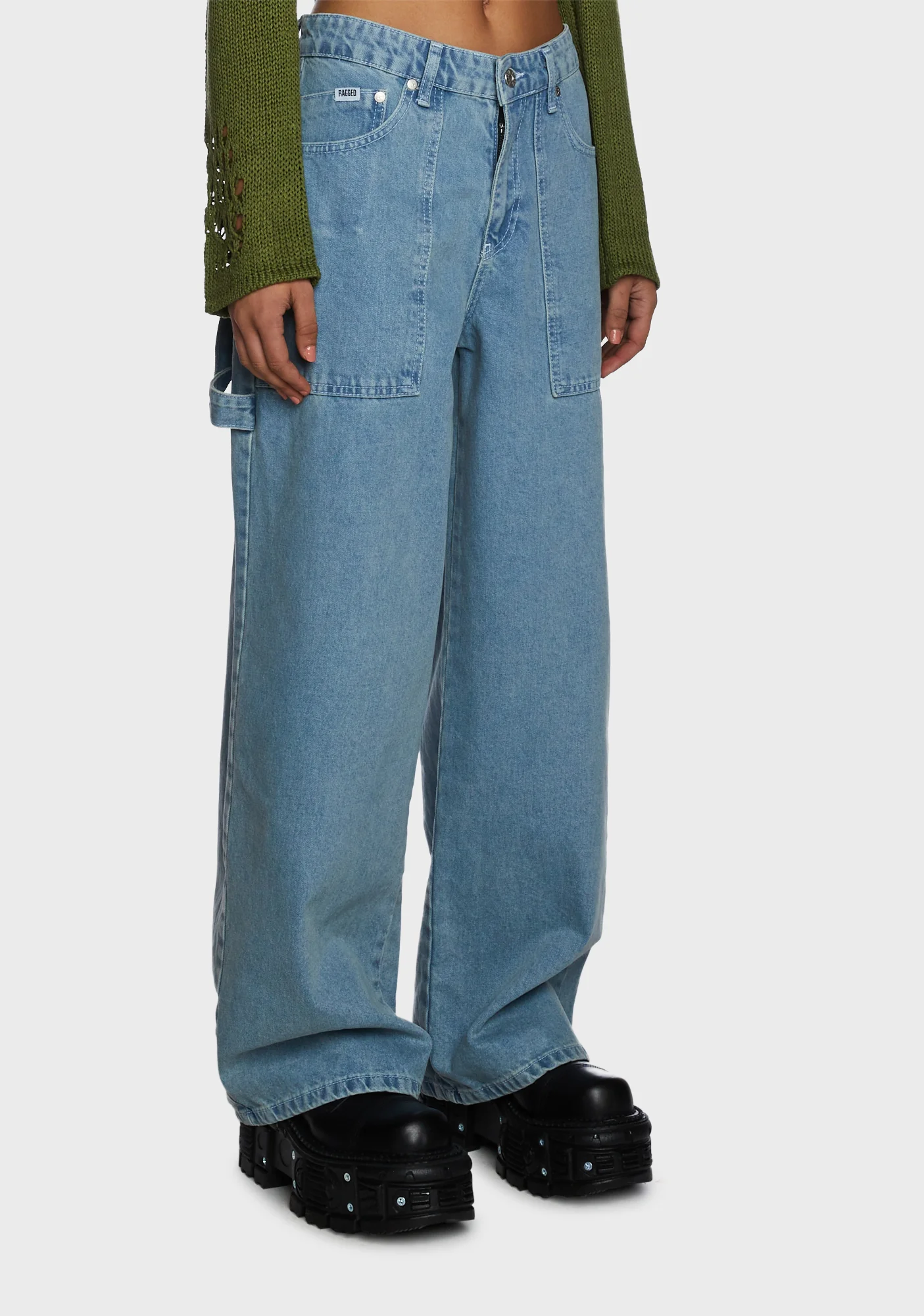 Carpenter Release Jeans - Mid Blue - Image 3
