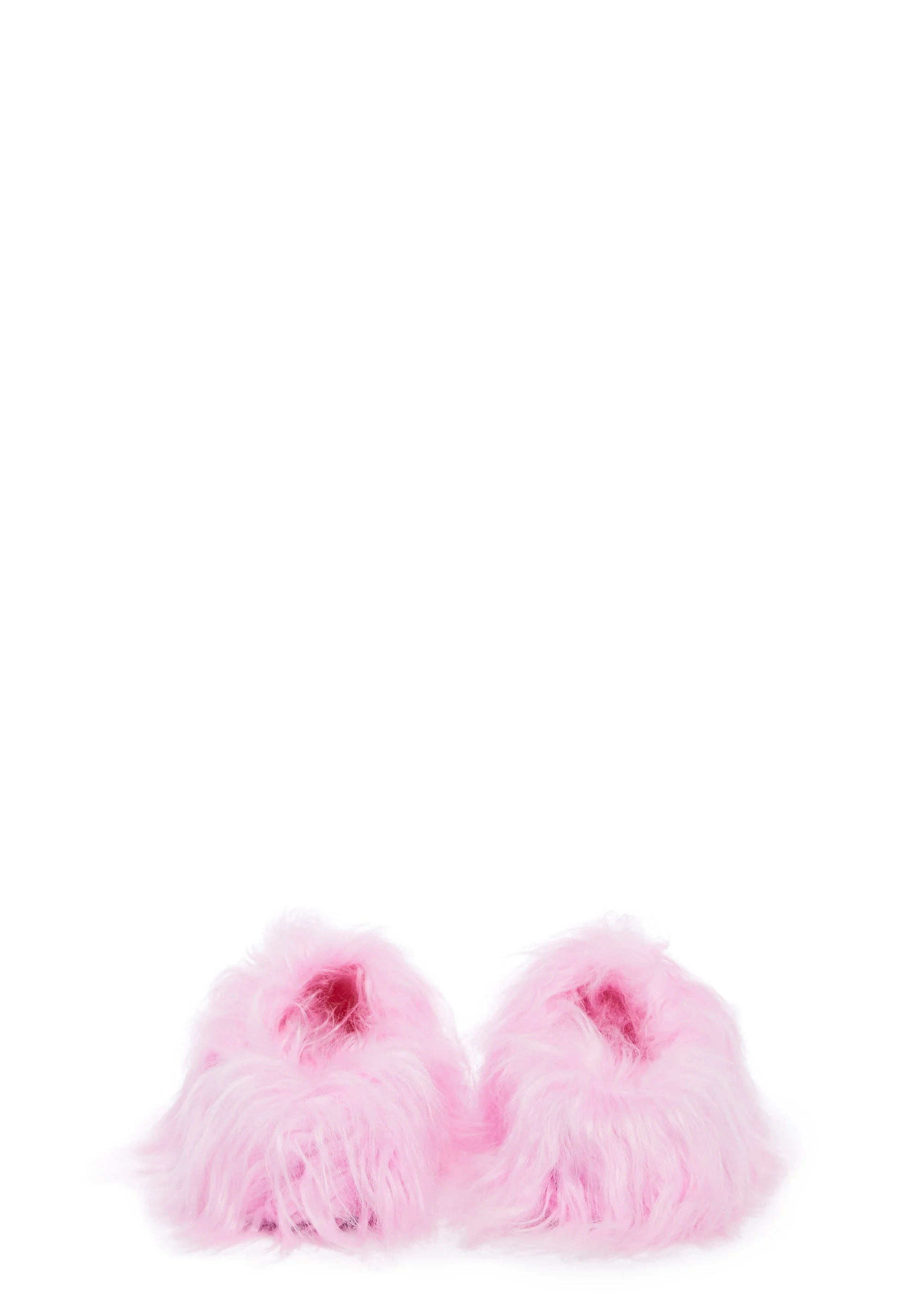 Case Of The Grumpies Fuzzy Slides - Light Pink - Image 4