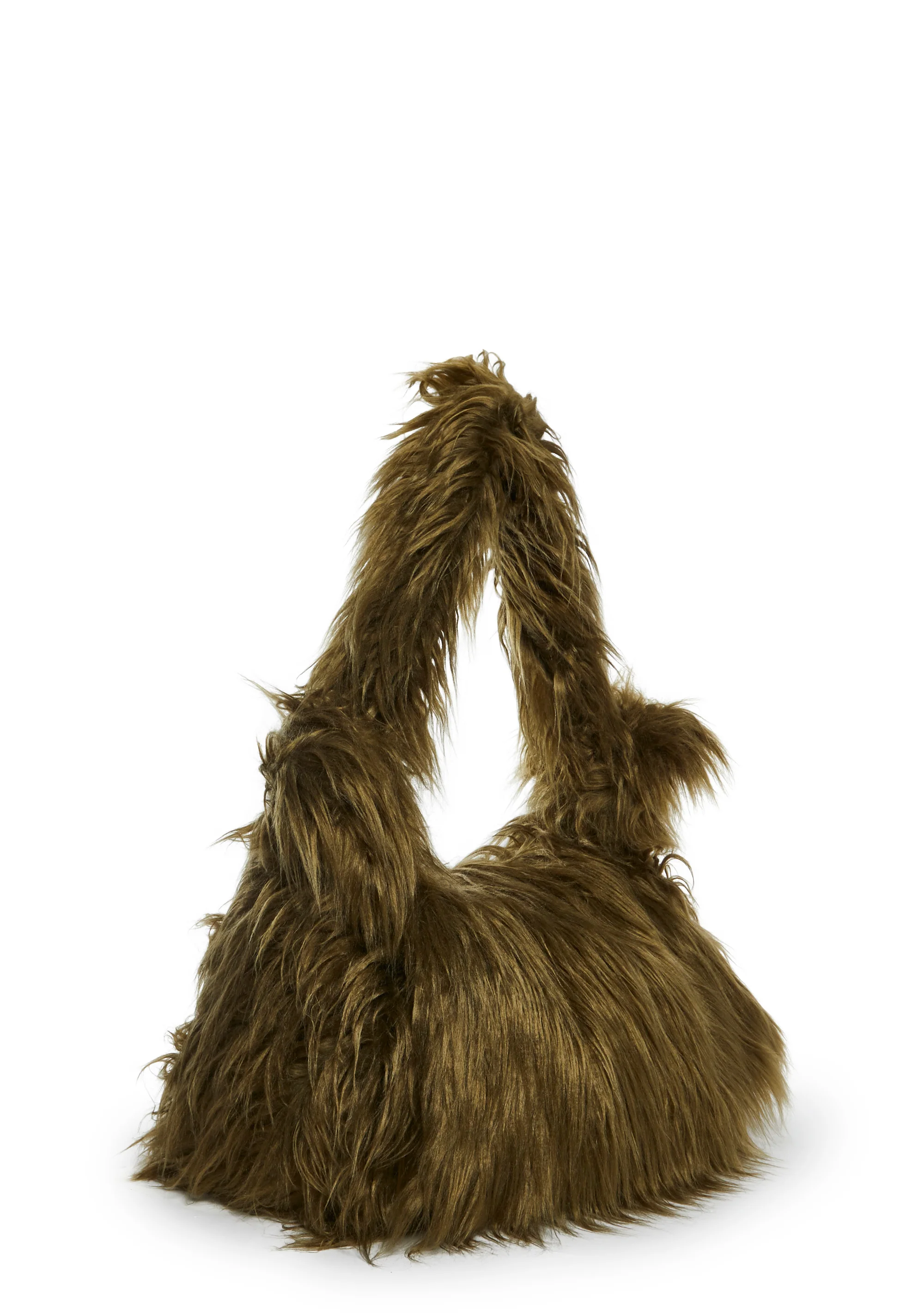 Case Of The Grumpies Fuzzy XXL Messenger Bag - Green - Image 3
