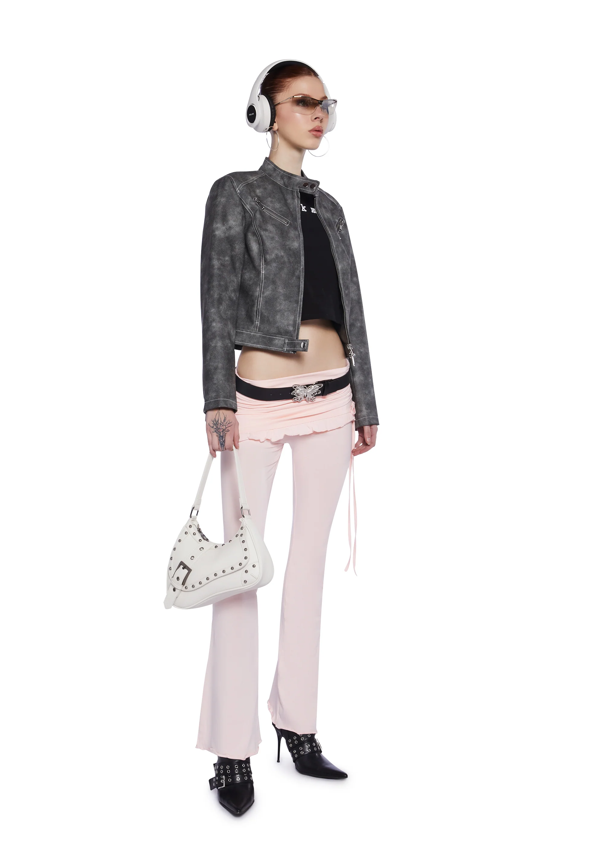 Cassi Flared Pants With Skirt - Image 2