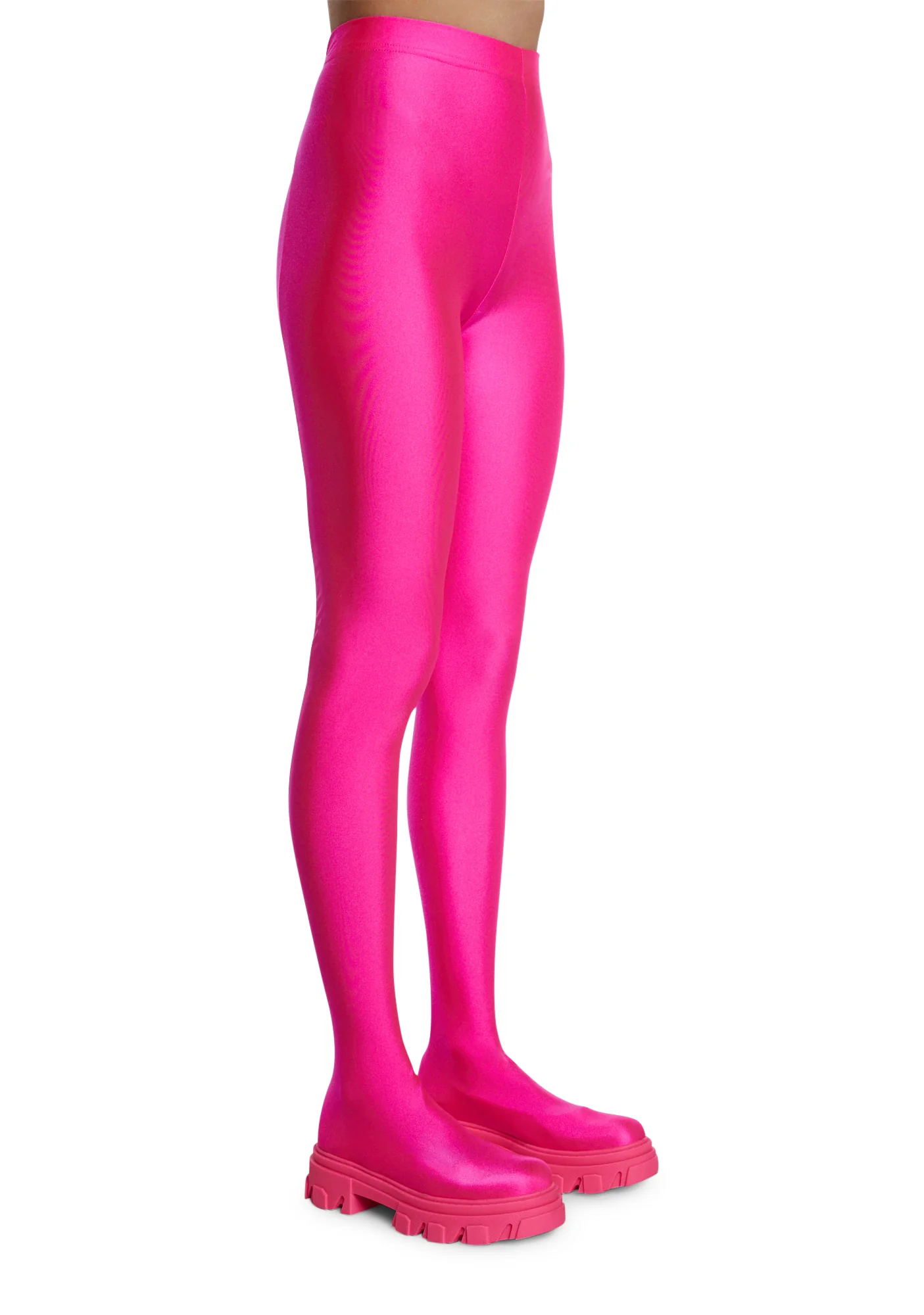 Catch Their Attention Pant Boots - Pink - Image 3