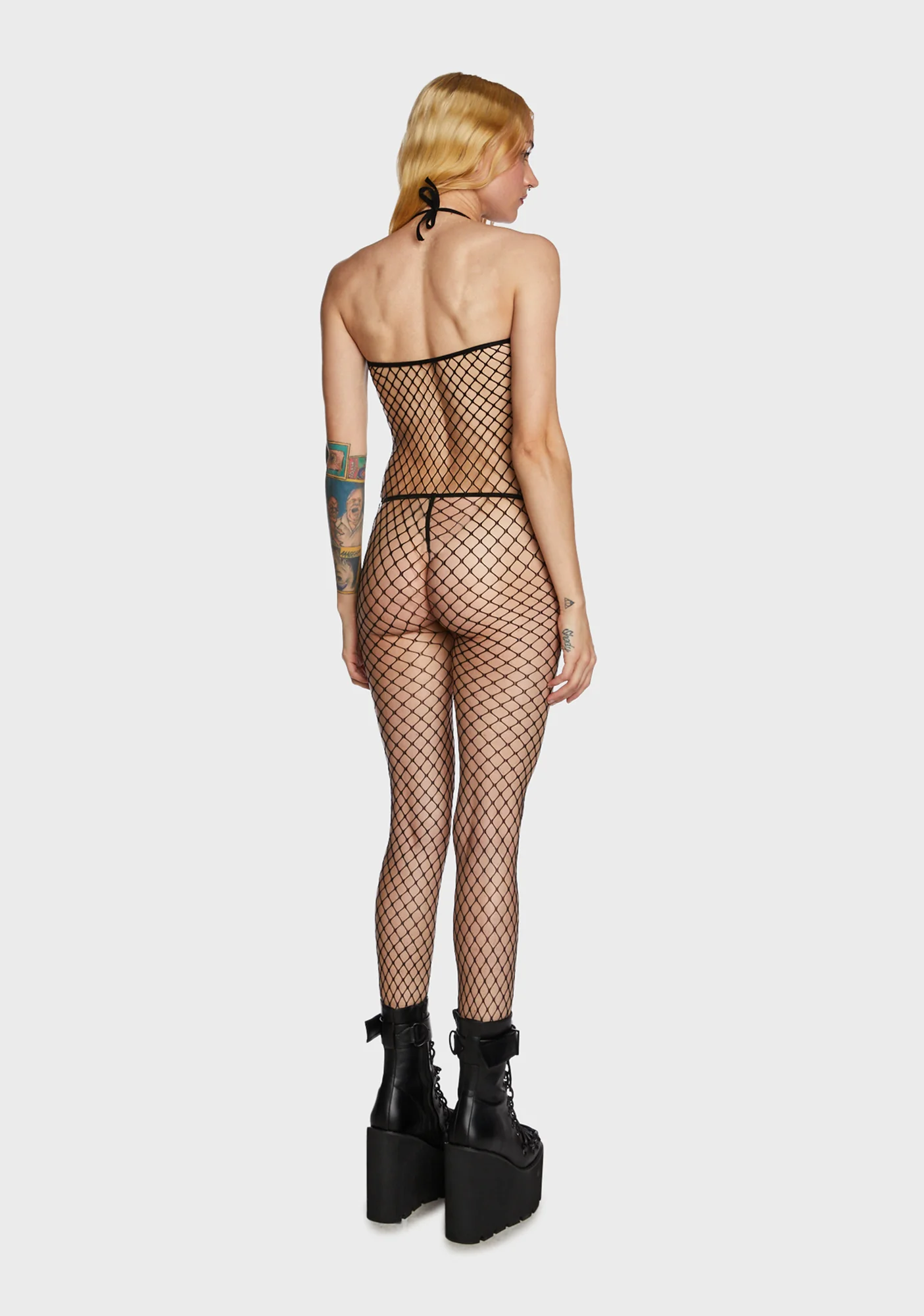 Causing Havoc Fishnet Bodystocking - Image 5