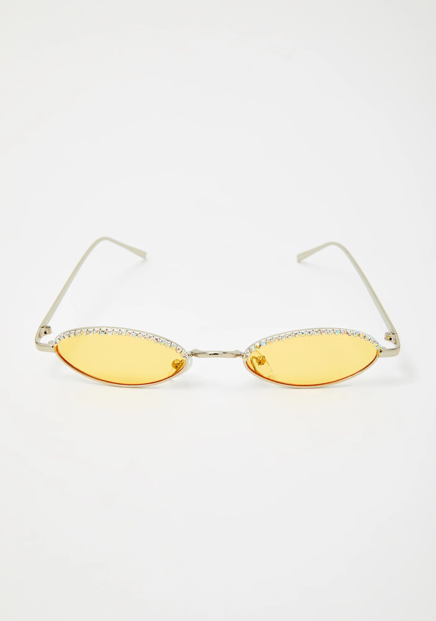 Caution Crushin It Rhinestone Sunglasses - Image 2