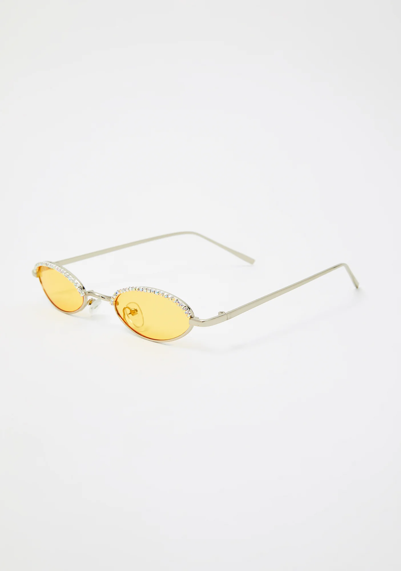 Caution Crushin It Rhinestone Sunglasses - Image 3