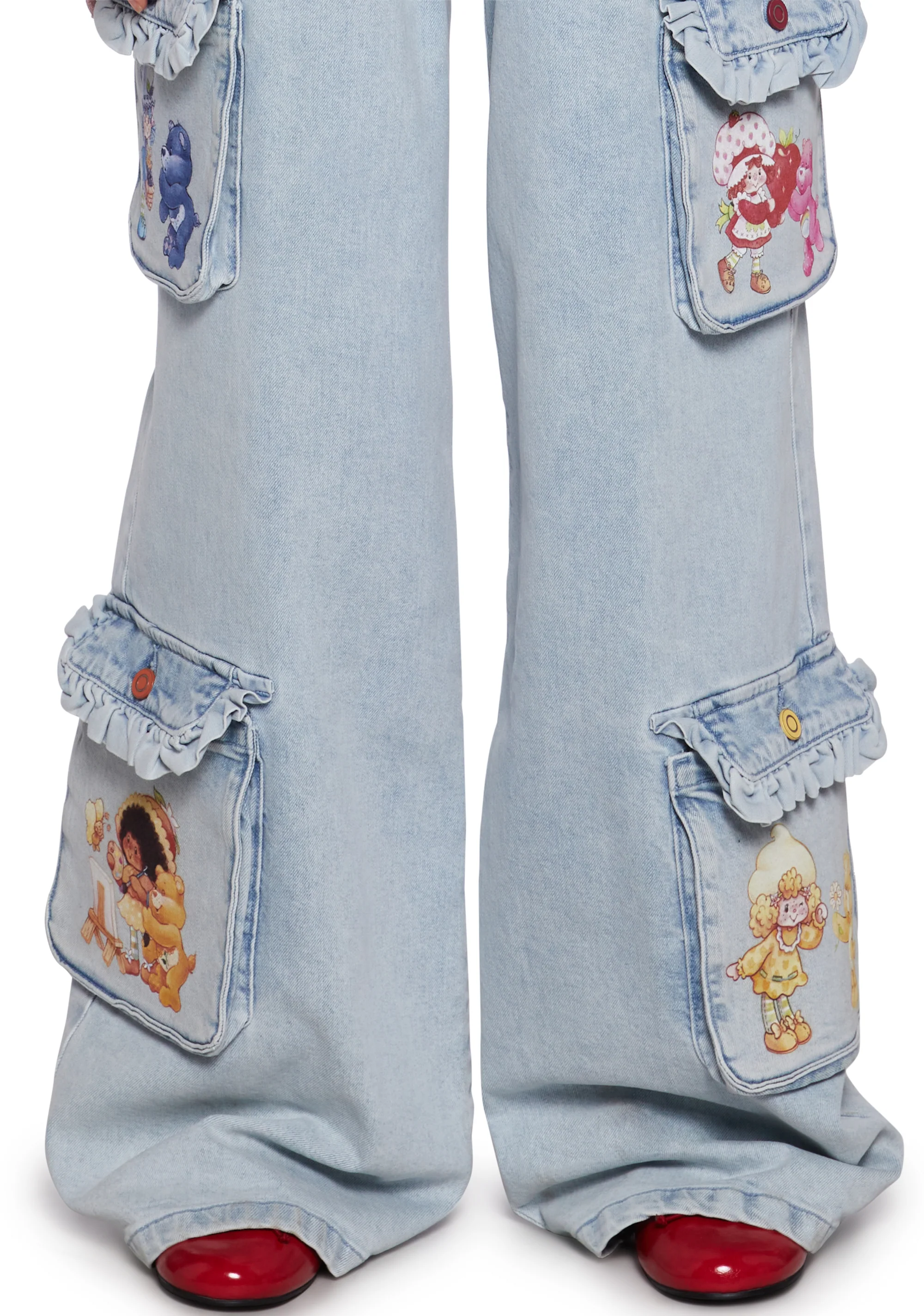 Cuddle Crew Denim Cargo Pants - Image 6