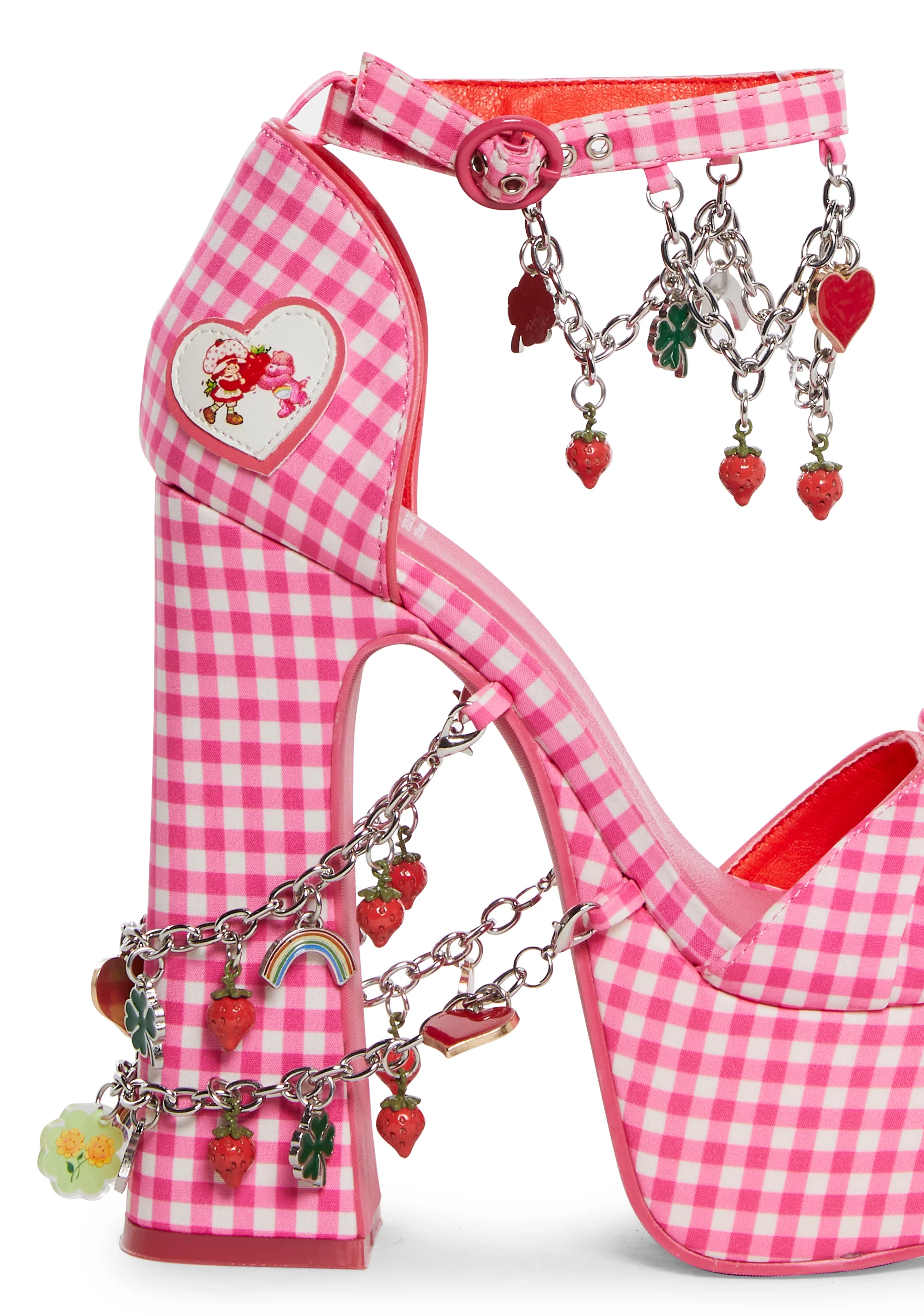 Holy Revelation Platform Heels - Gingham - Image 2