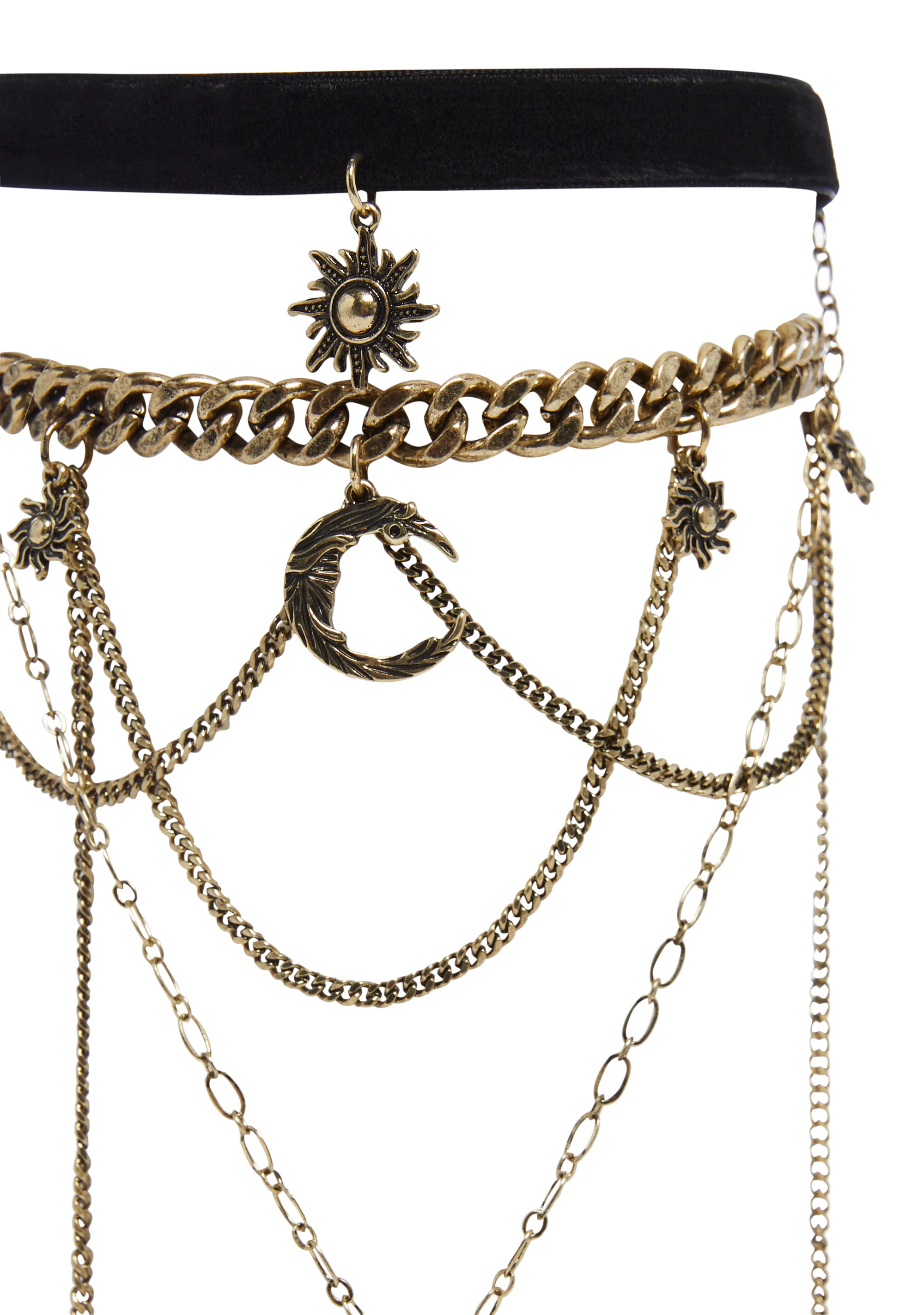 Celestial Being Layered Necklace Set - Image 3