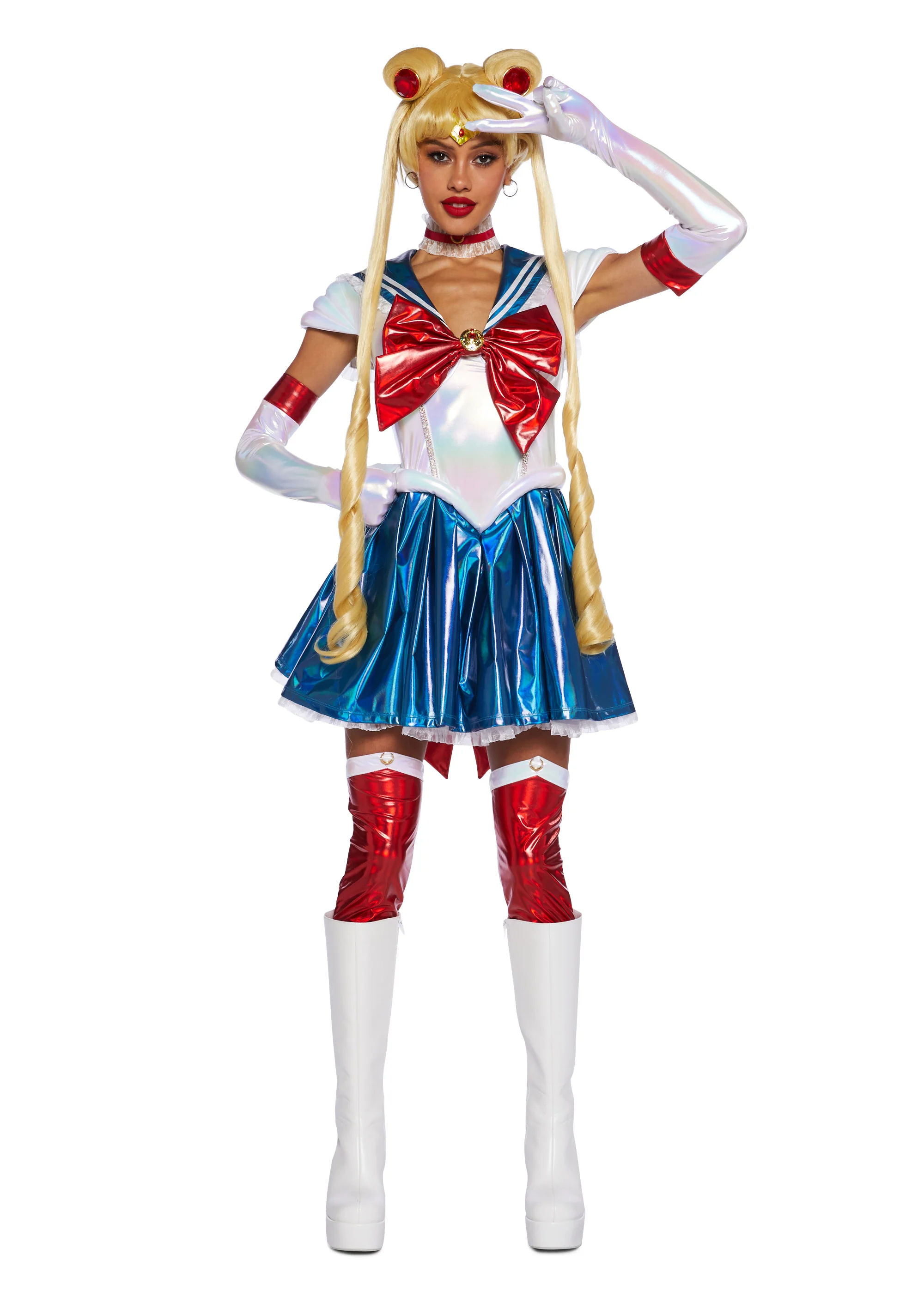 Celestial Sailor Premium Costume And Wig Set - Image 2
