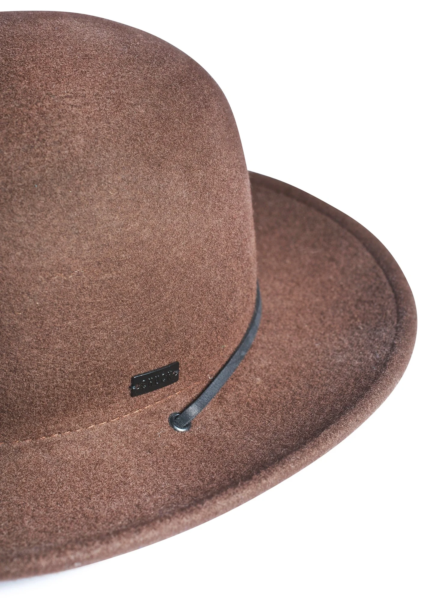 Celine Wool Hat - Dark Gray - Image 5