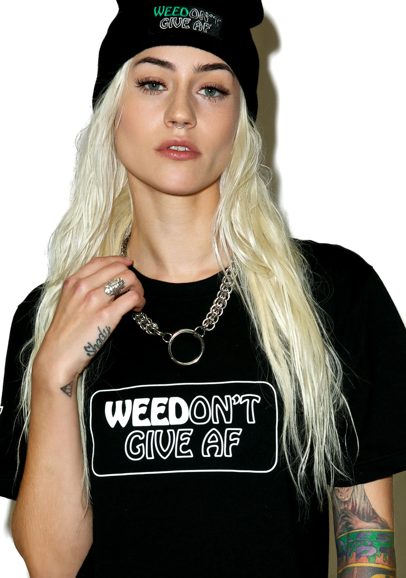 Chained O-Ring Necklace - Image 2