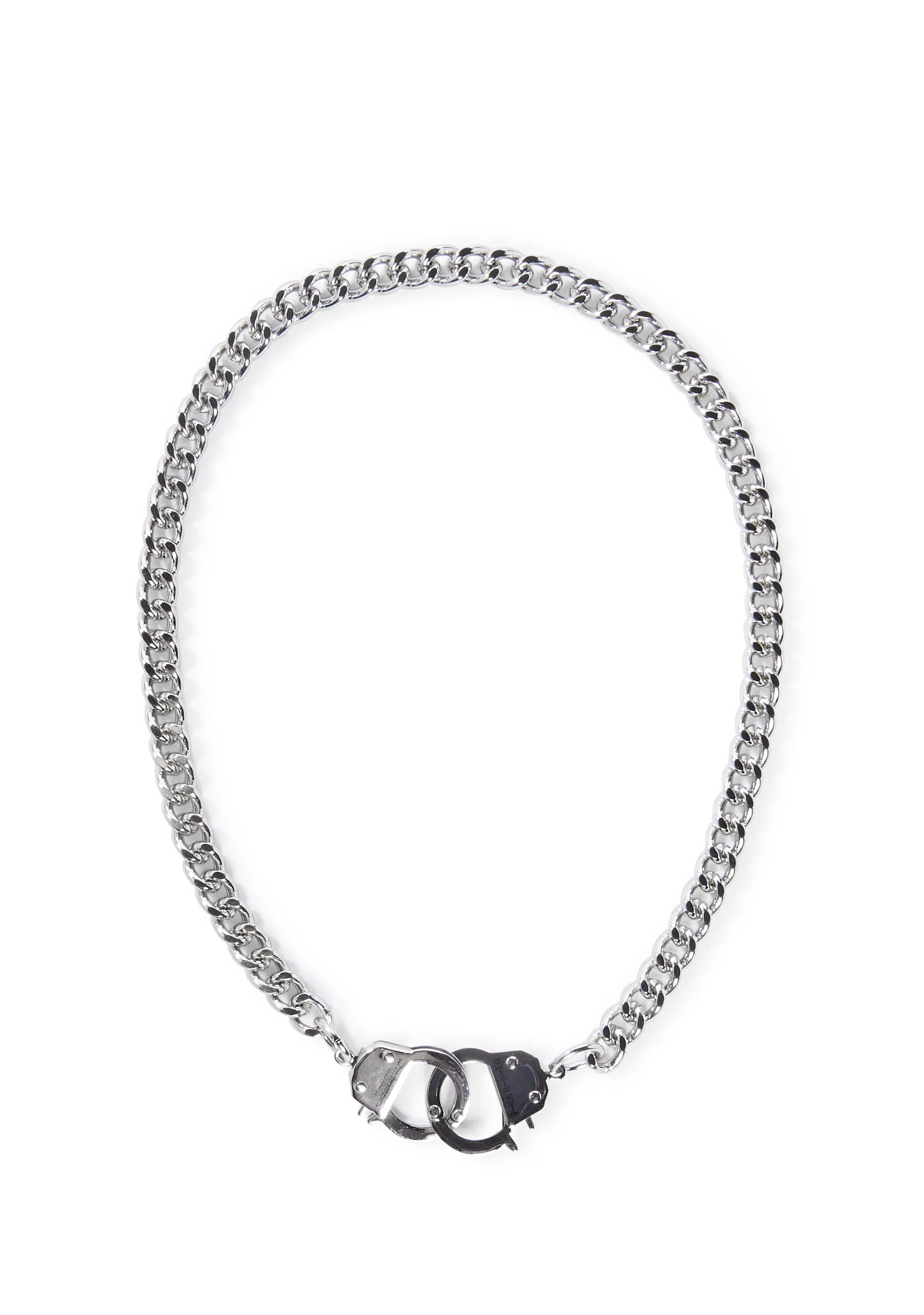 Chained Together Handcuff Necklace - Image 3