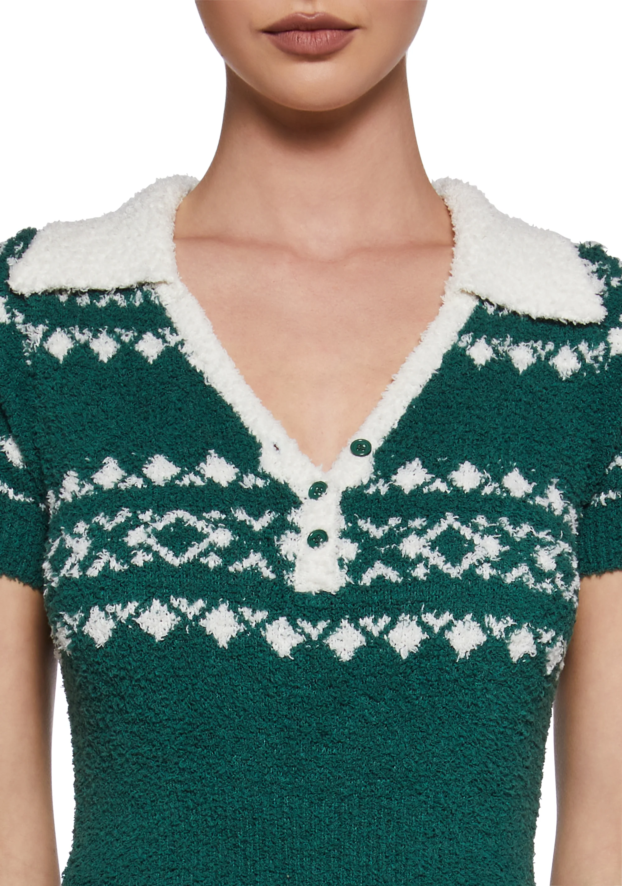Chalet Dreams Fuzzy Romper - Image 5