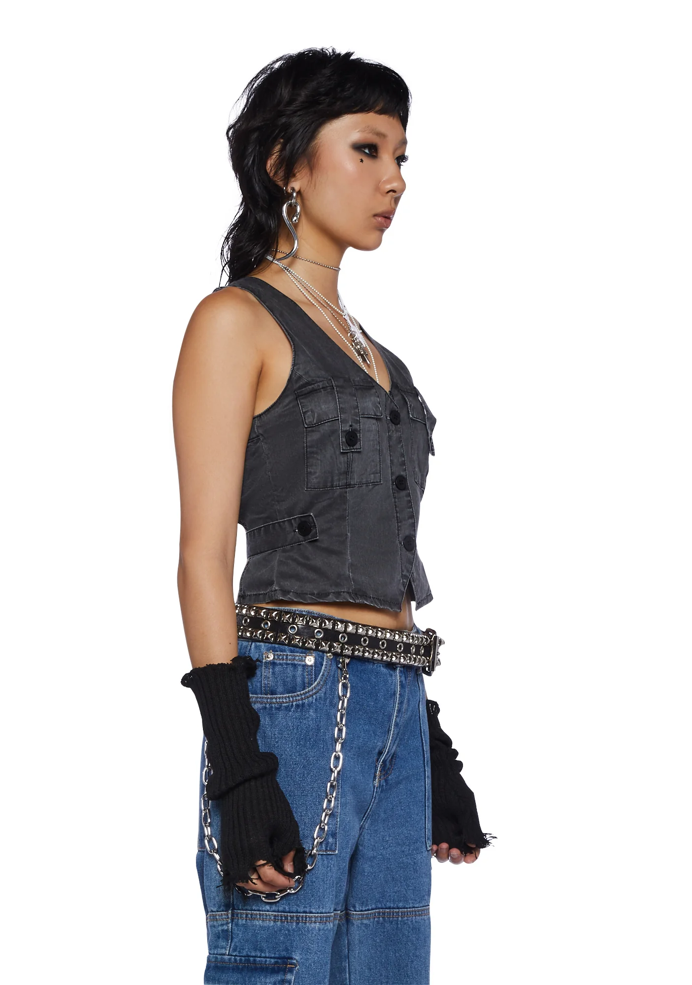 Chamber Drill Waistcoat - Image 3