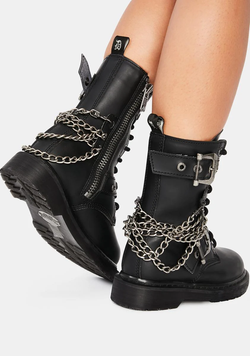 Bolt-250 Unisex Mid-Calf Boots - Image 4