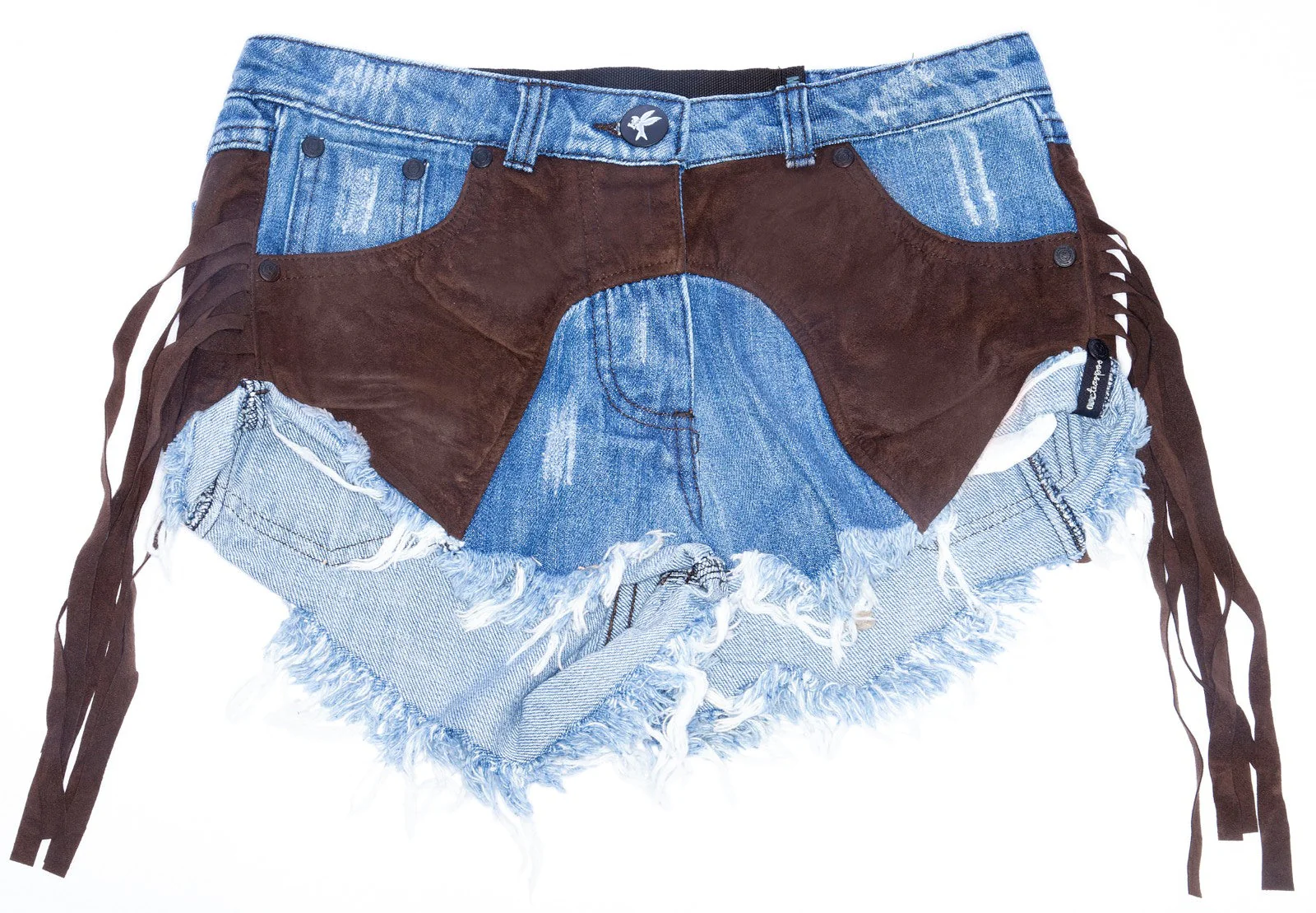 Chaps Suede Bandits - Gray - Image 10