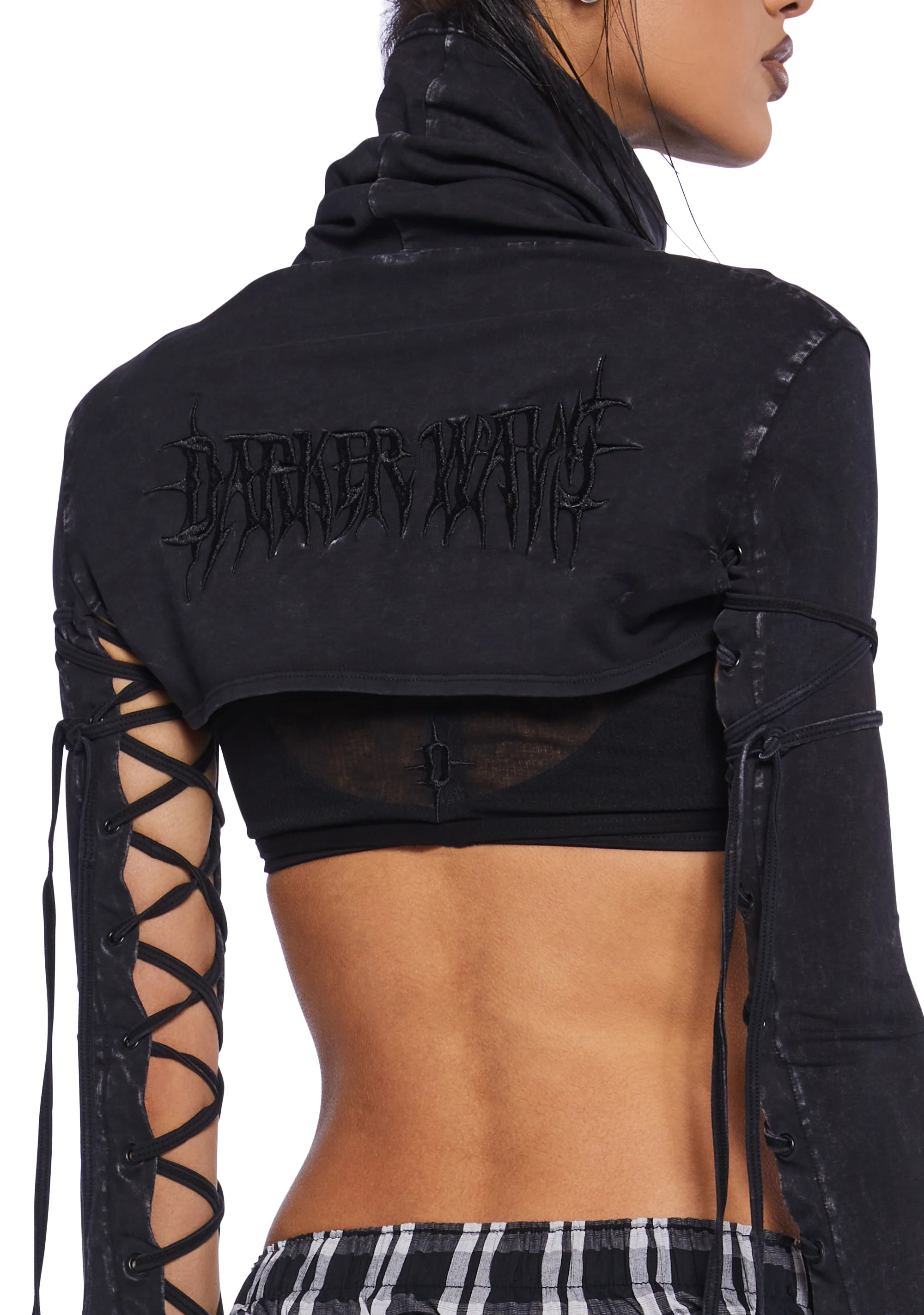Charged Lace-Up Shrug - Image 3