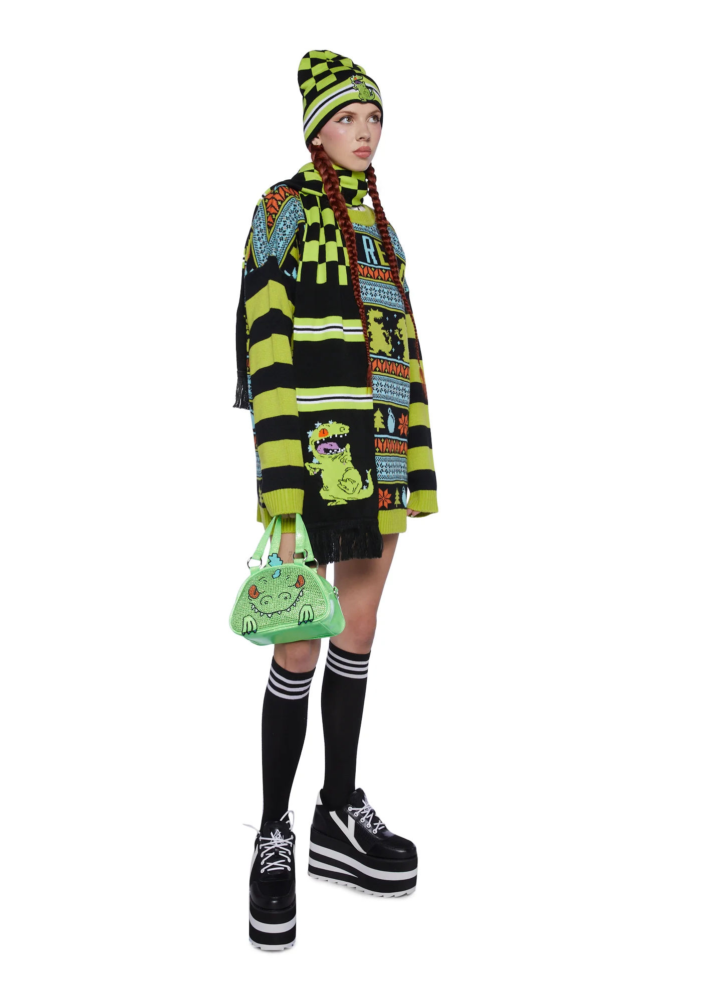 Cheerful Rex Knit Sweater - Image 2