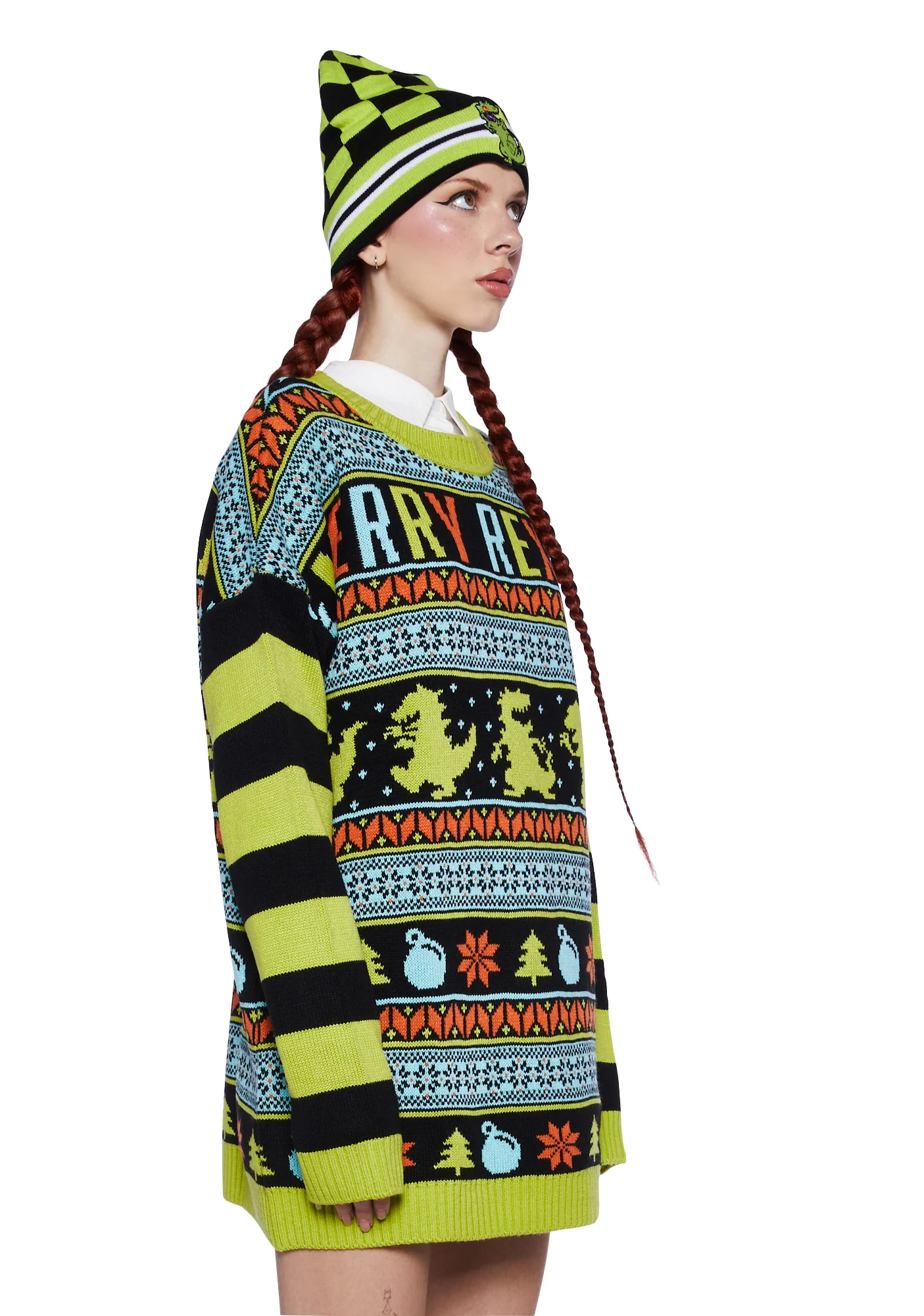 Cheerful Rex Knit Sweater - Image 3