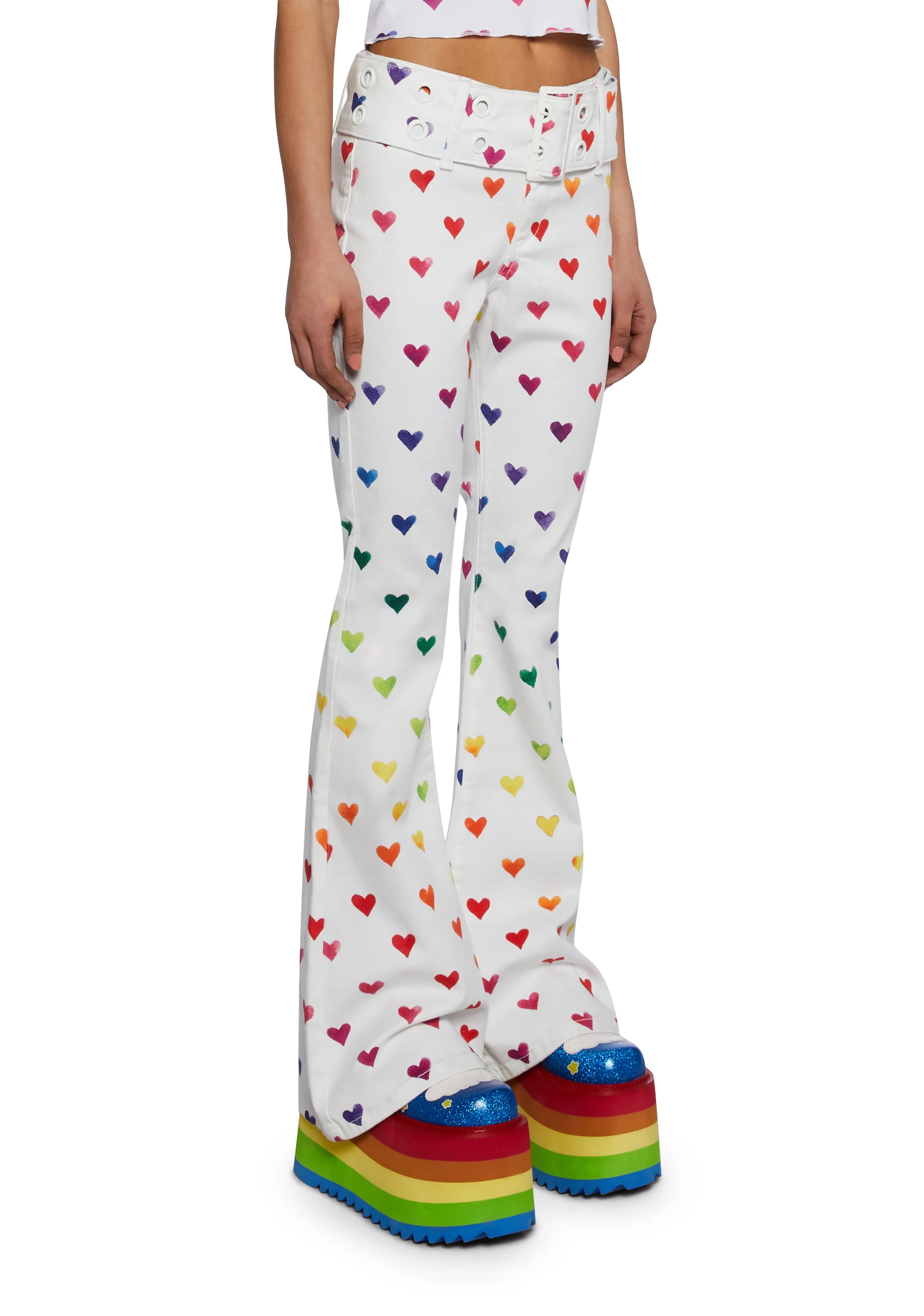 Cheering For You Flare Pants - Image 3