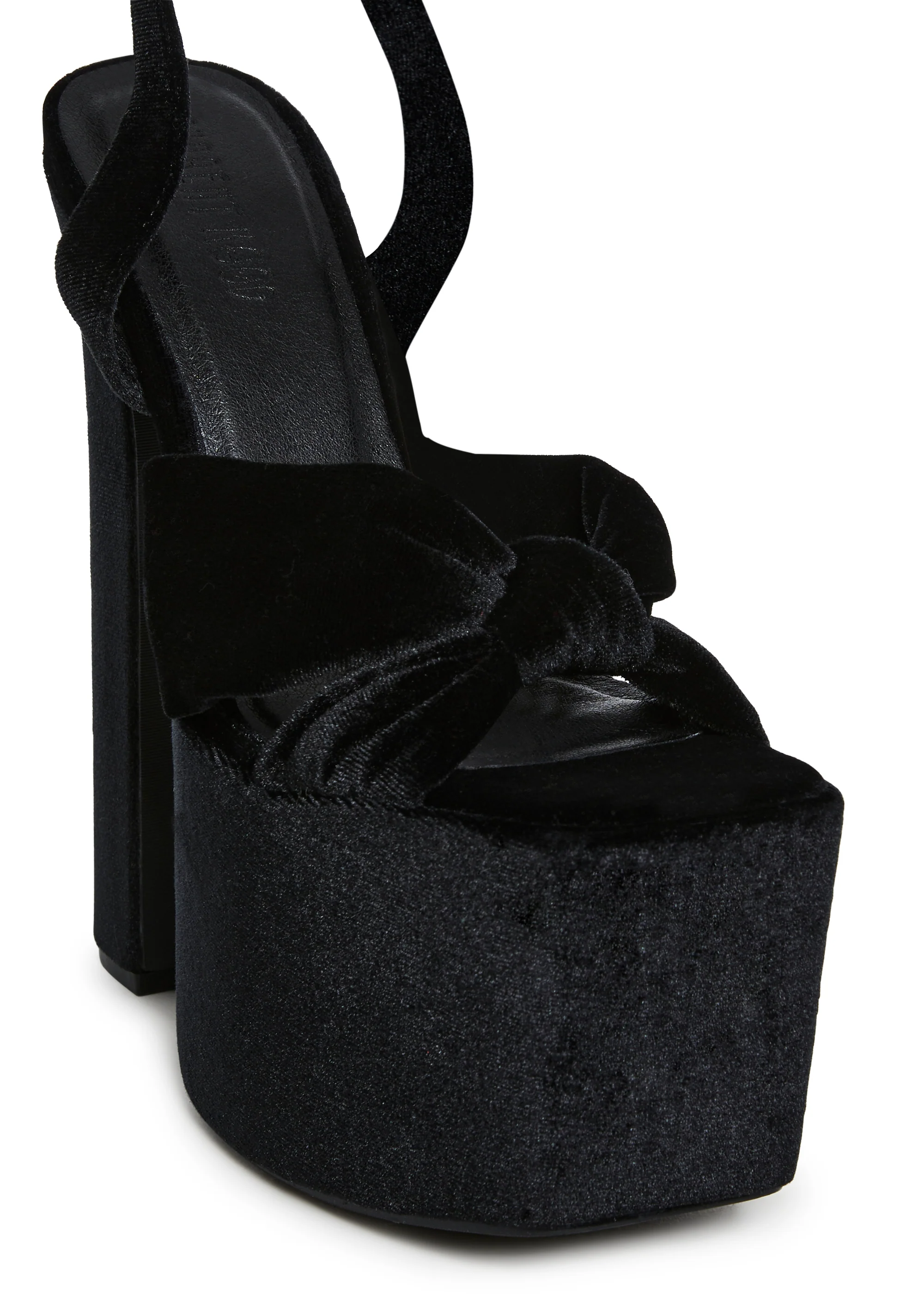 Cheers To U Platform Sandals - Black - Image 2