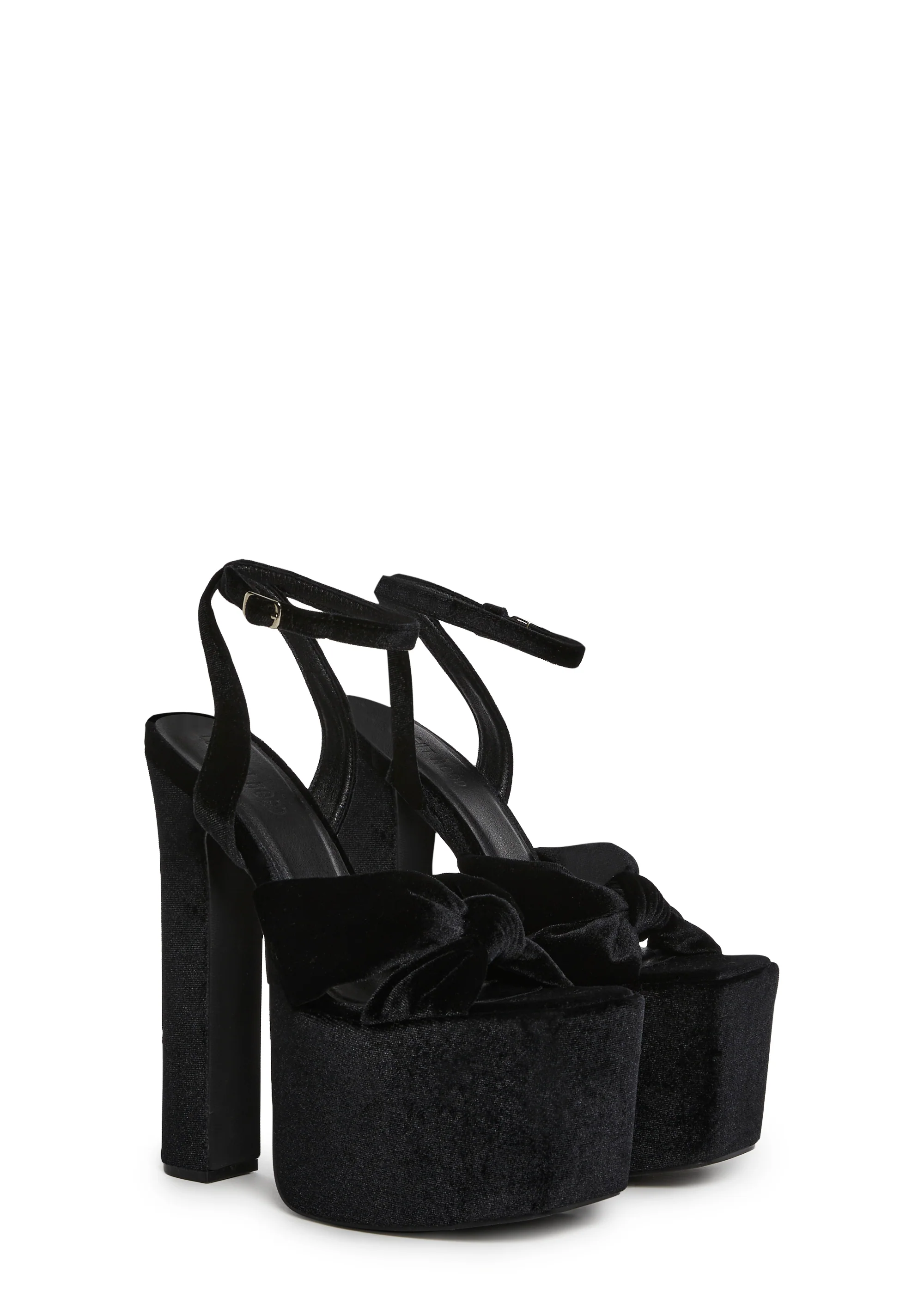Cheers To U Platform Sandals - Black - Image 3