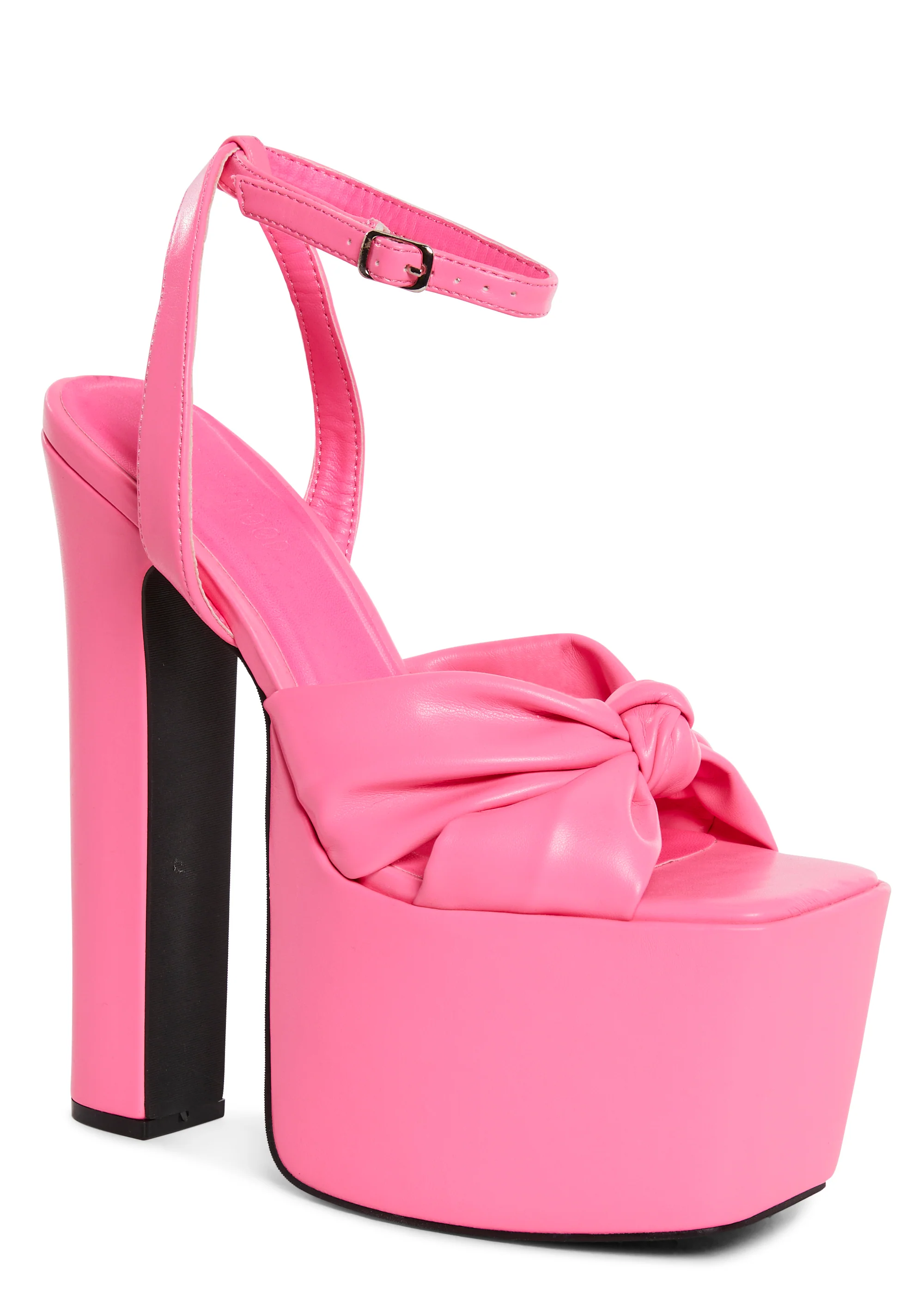 Cheers To U Platform Sandals - Pink - Image 2