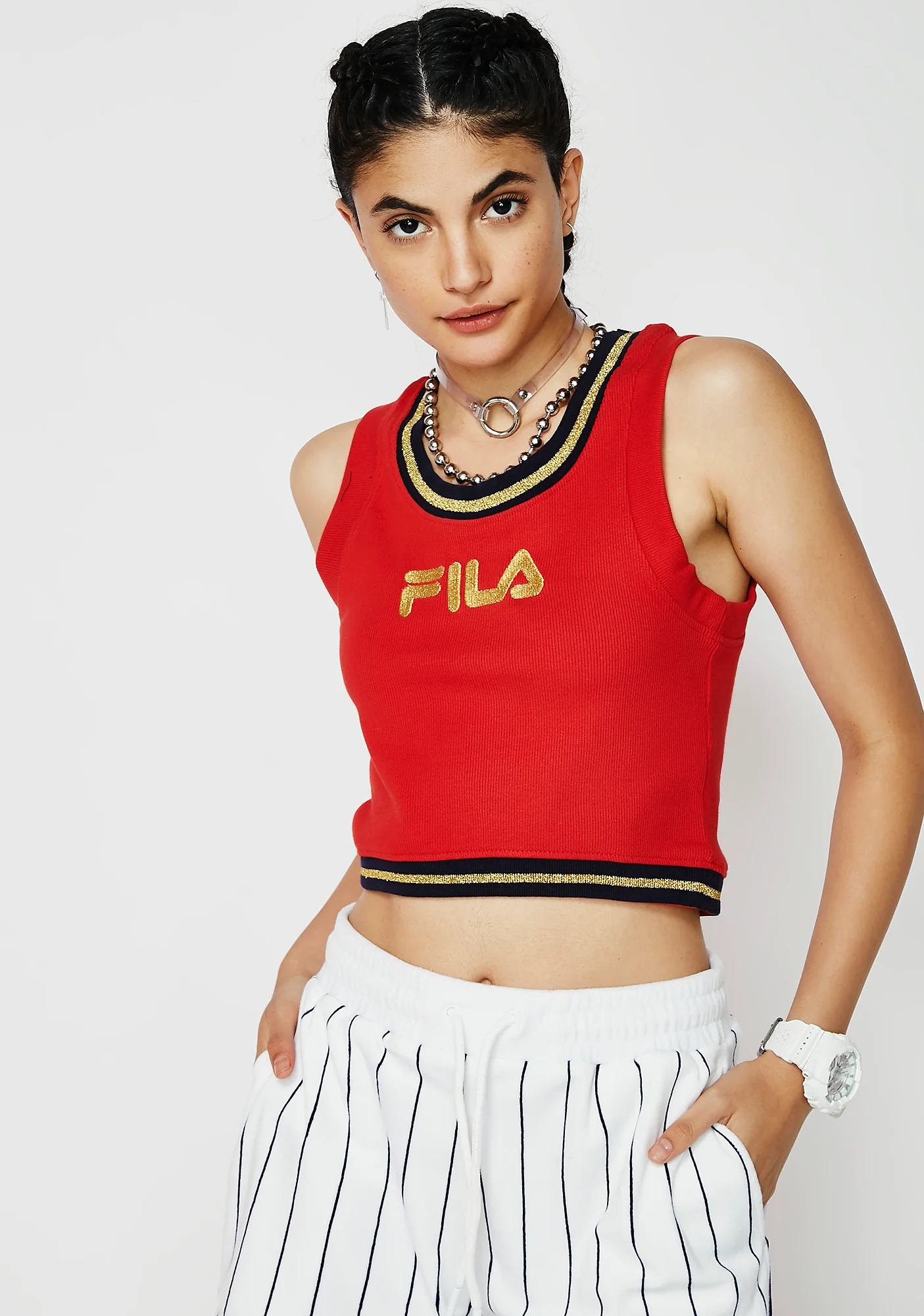 Cherry Bonita Crop Top - Image 2