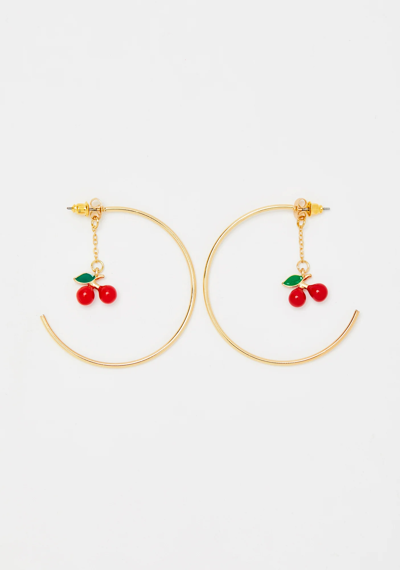 Cherry Divine Hoop Earrings - Image 2