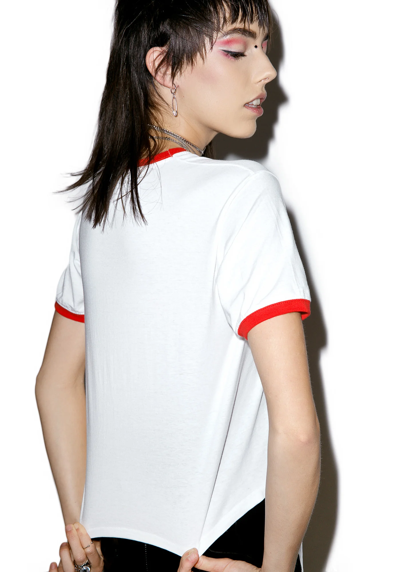 Cherry Pop Ringer Tee - Image 5