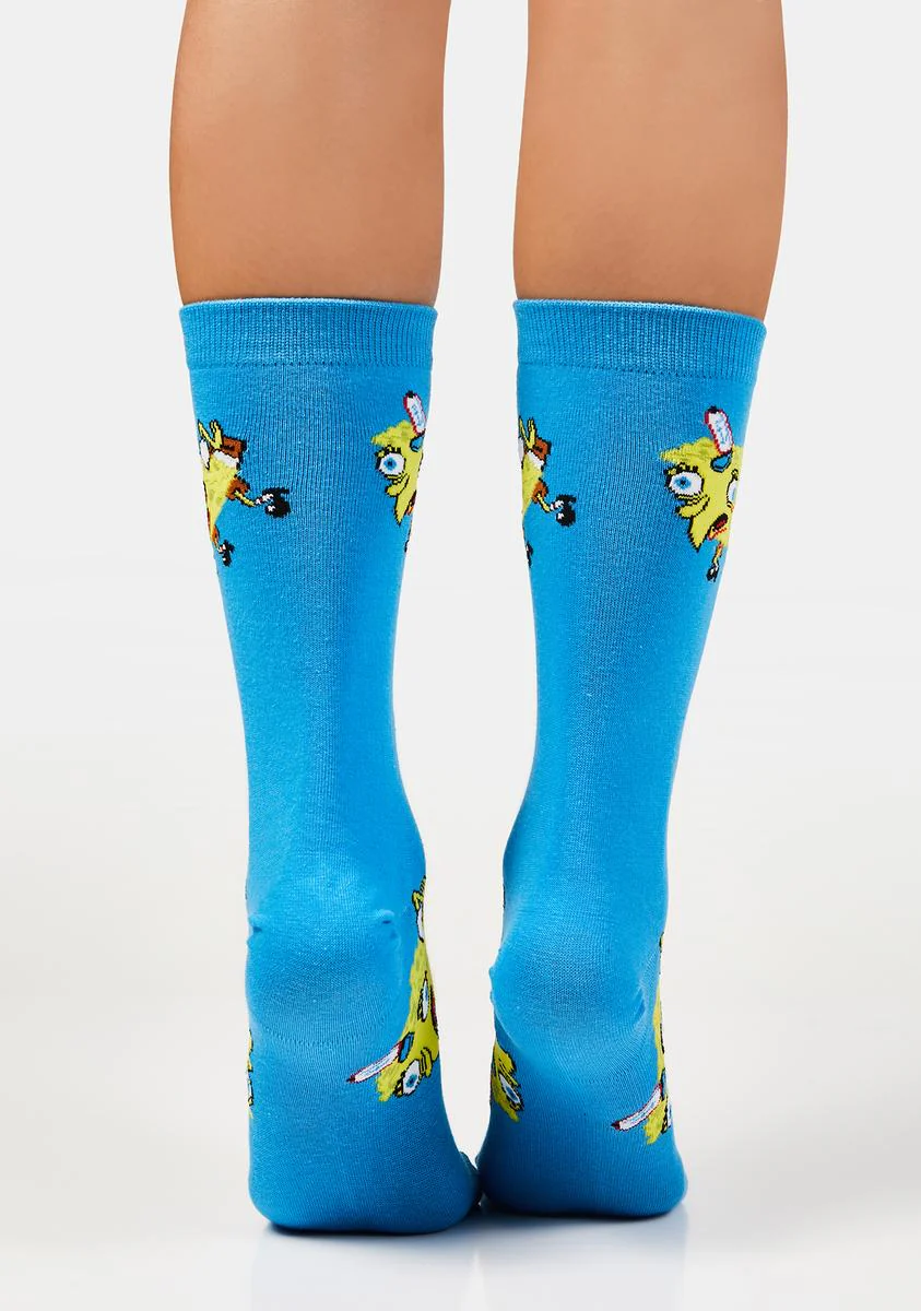 Chicken Spongebob Crew Socks - Image 3
