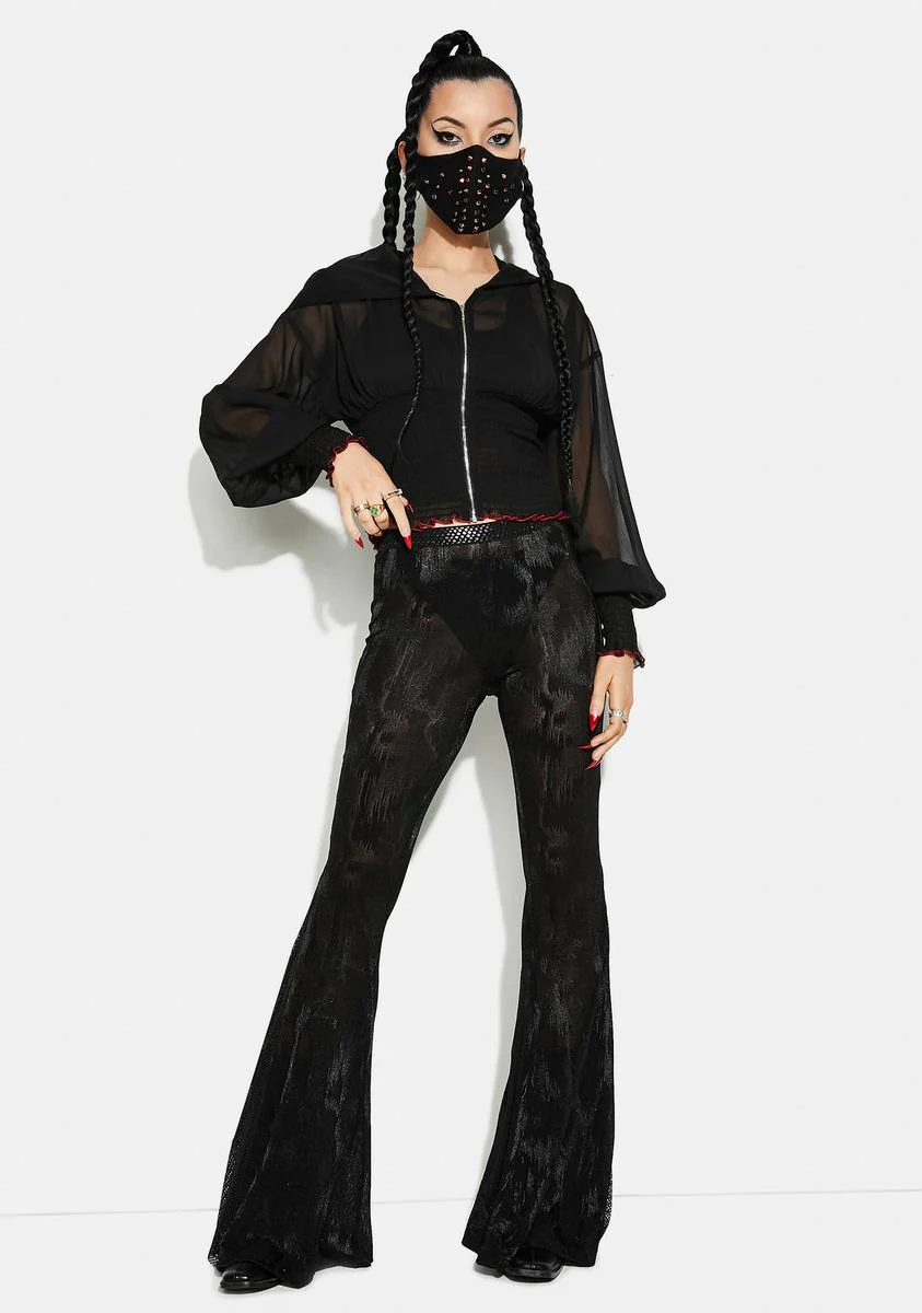 Chiffon Tight Waist Short Sunscreen Jacket - Image 3