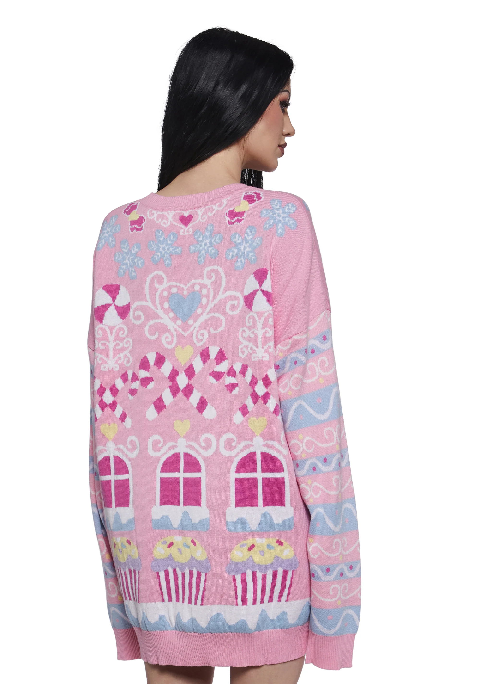 Chitter N' Chatter Oversized Sweater - Image 4