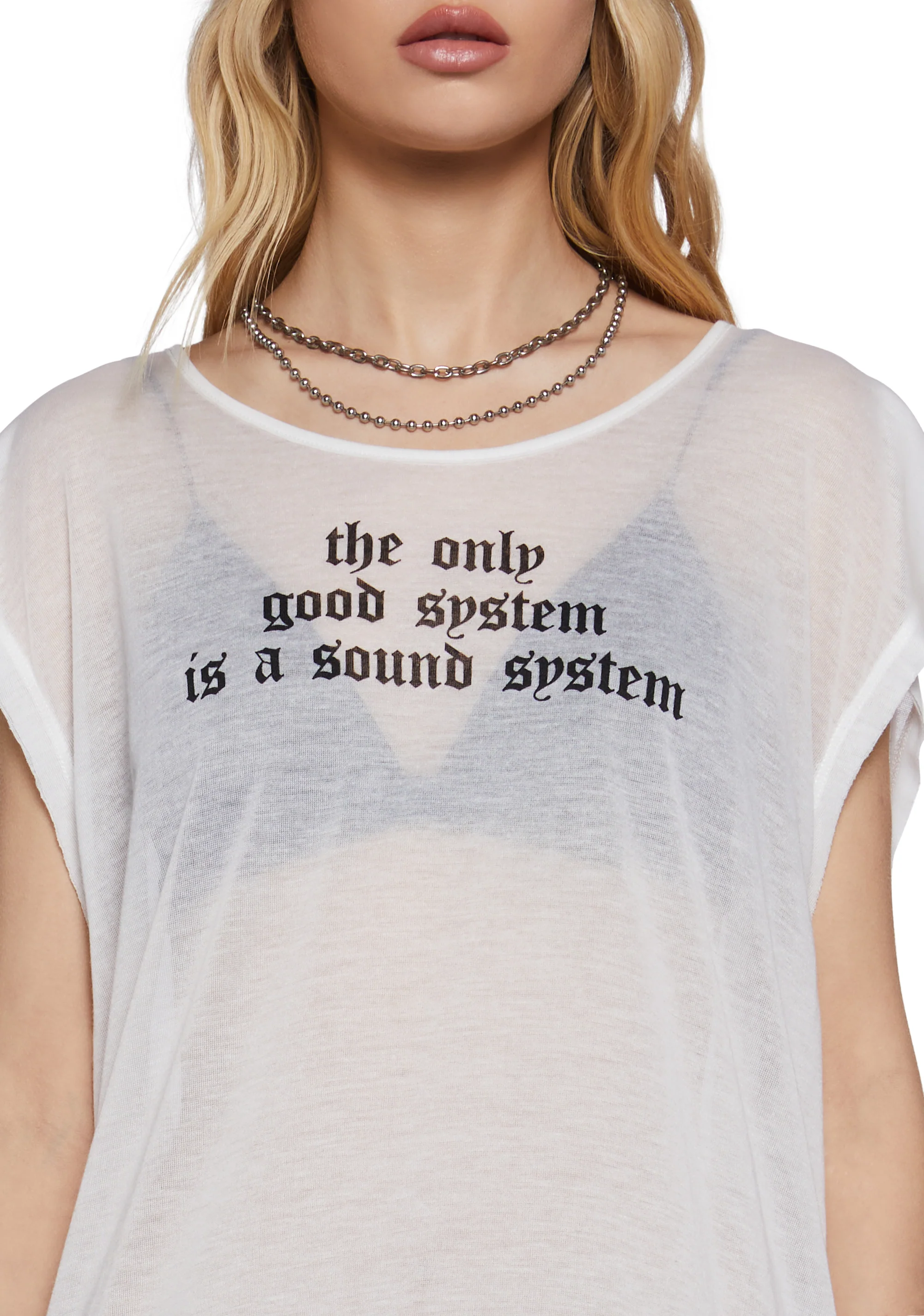 Chord Sound System Graphic Tee - Image 5