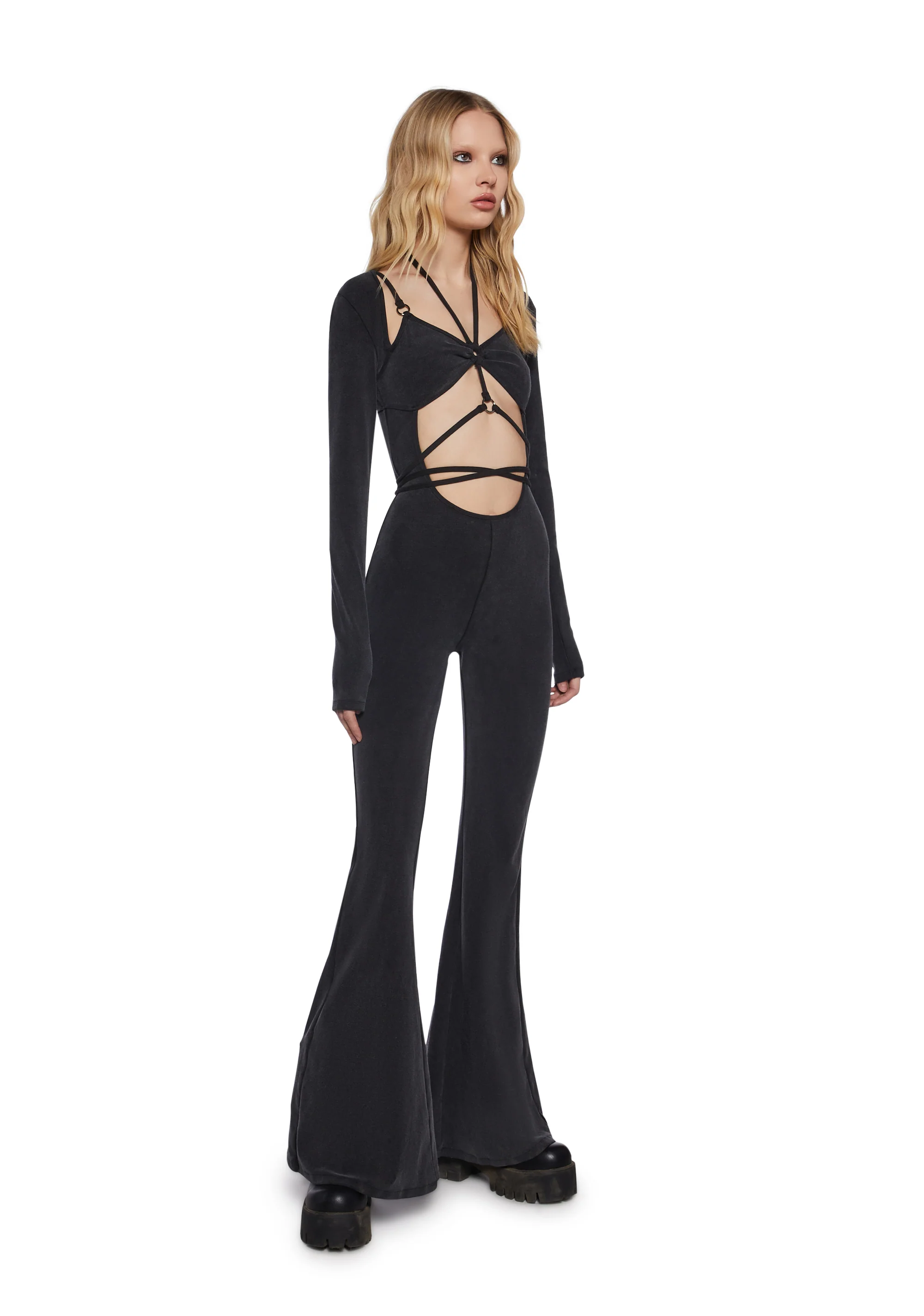 Chord Strappy Catsuit - Image 5