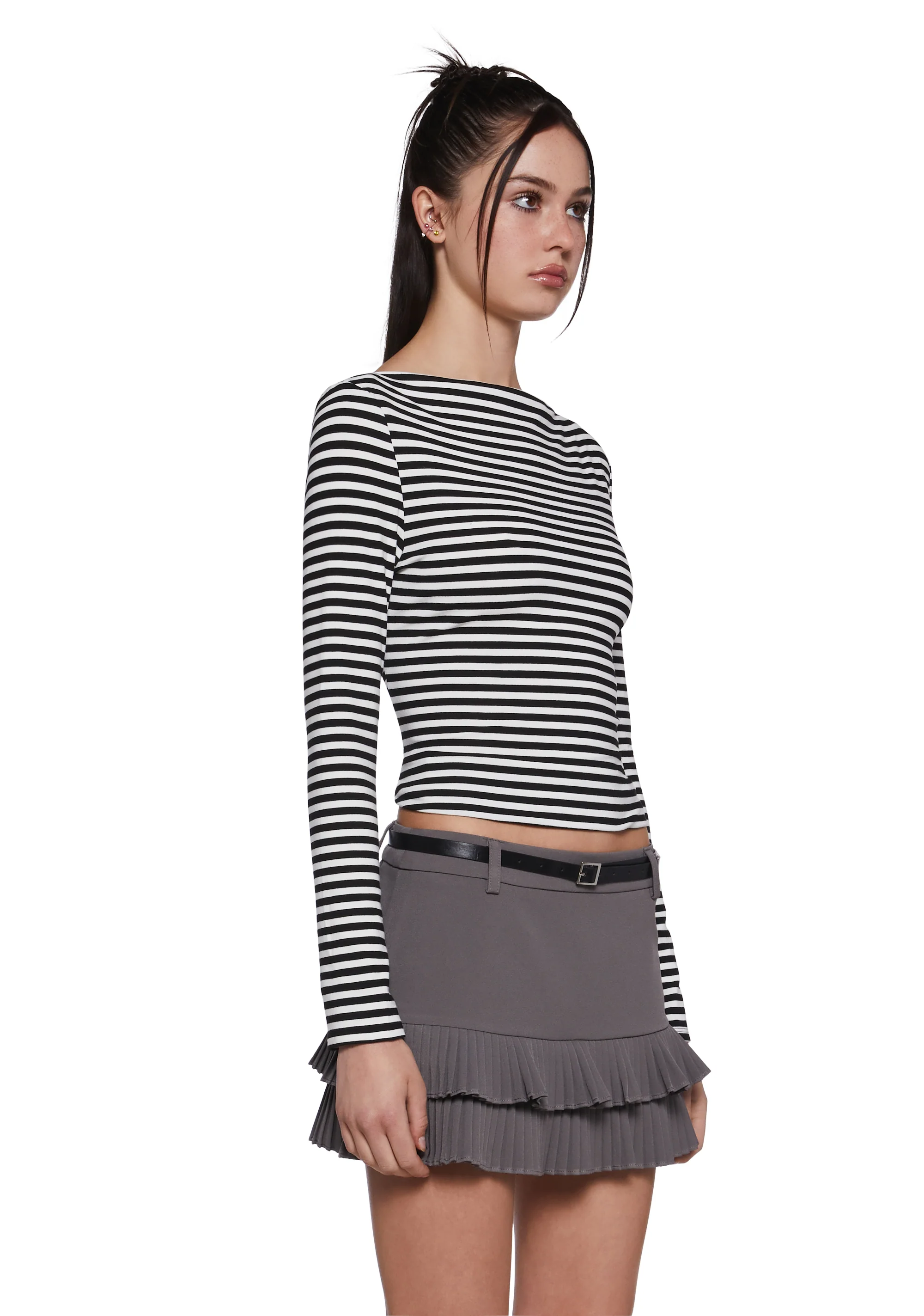 Chronically Late Long Sleeve Top - Image 3