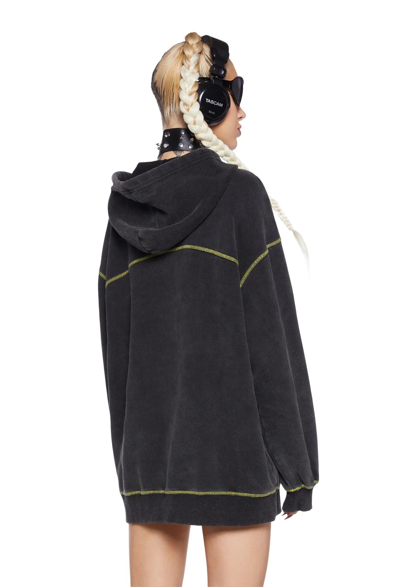 Ciphered Up Oversized Hoodie - Image 4