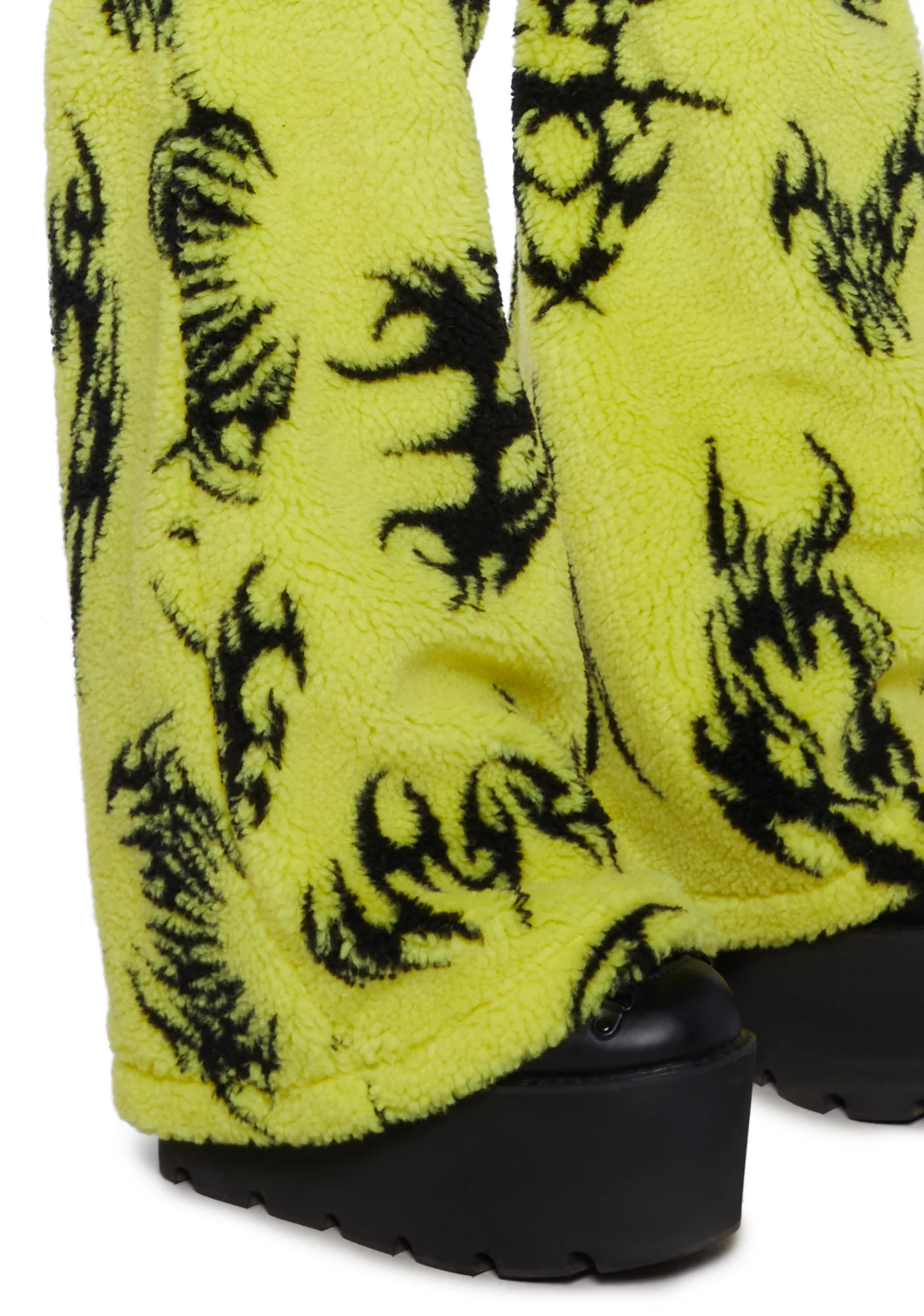 Ciphered Up Sherpa Leg Warmers - Image 2